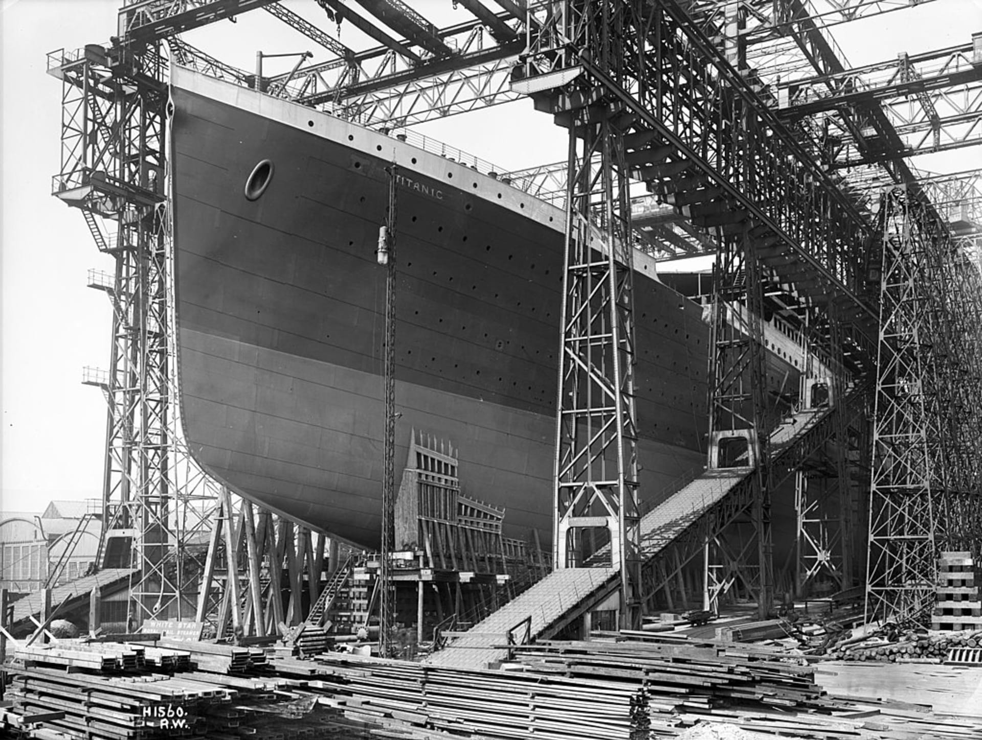 Titanic - historické foto