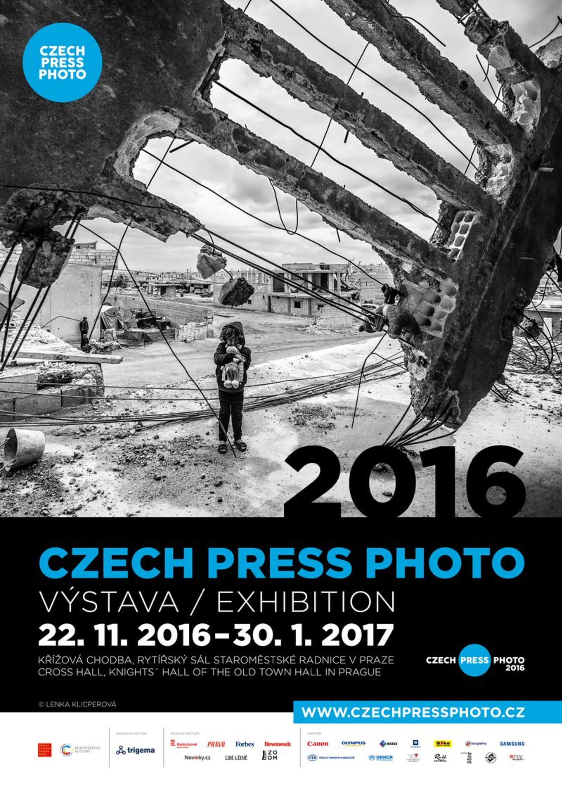 Czech Press Photo - letošní plakát obsahuje snímek Lenky Klicperové