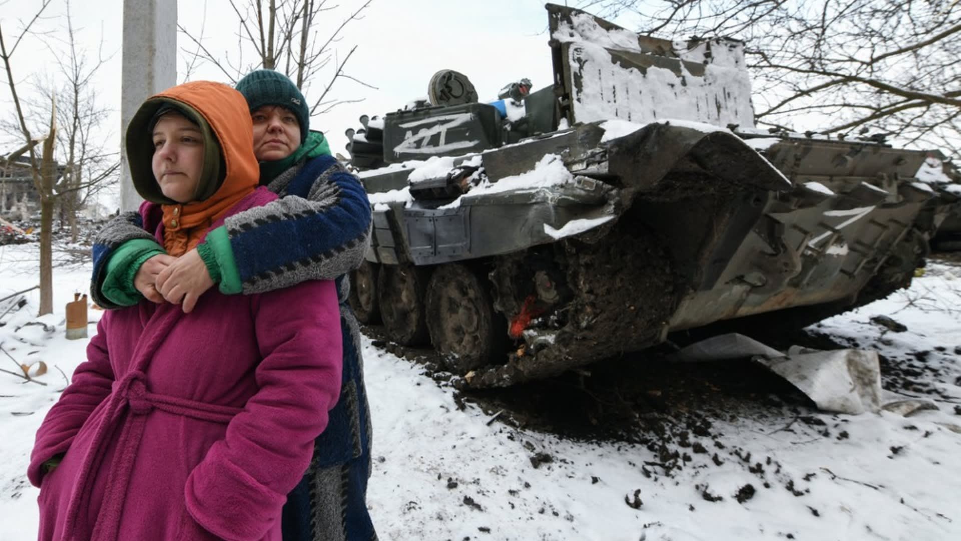 Civilisté na Ukrajině