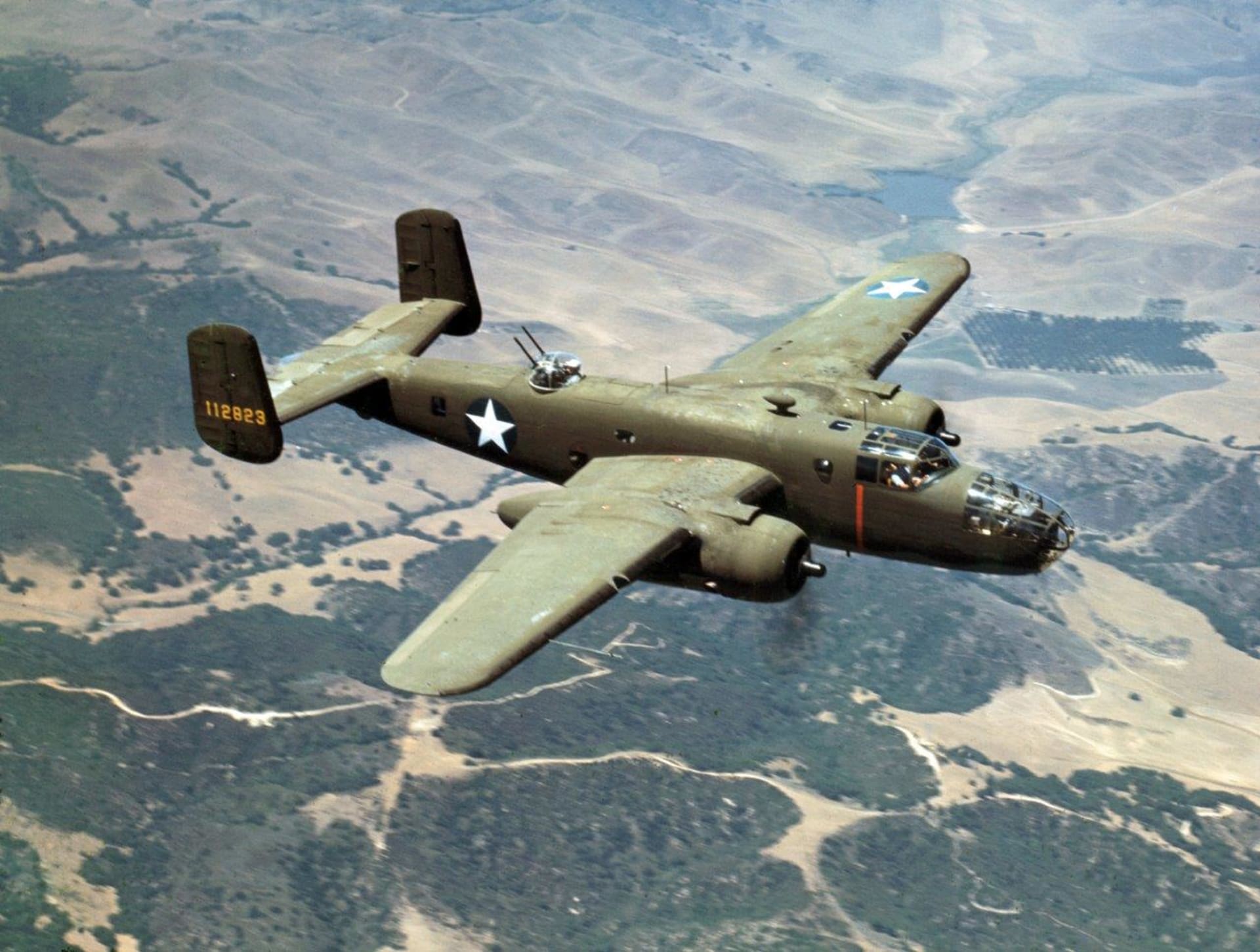 B-25B Mitchell v roce 1942