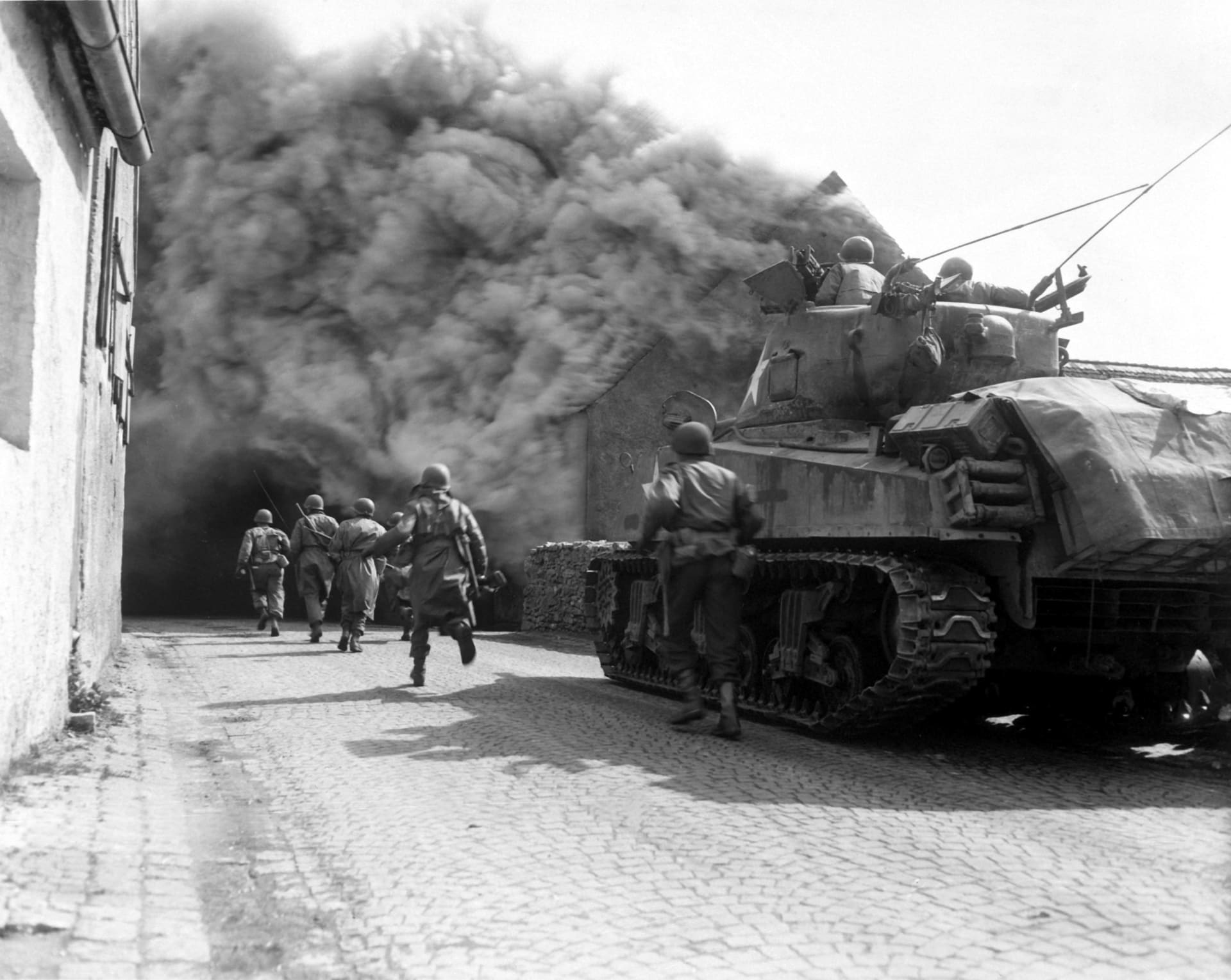 americká armáda - Wernberg duben 1945