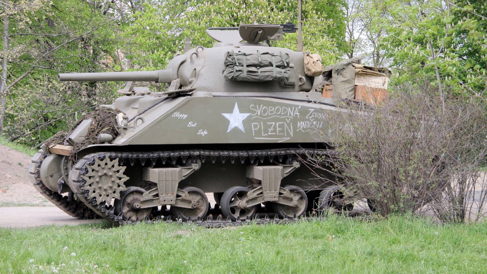 Americký tank Sherman