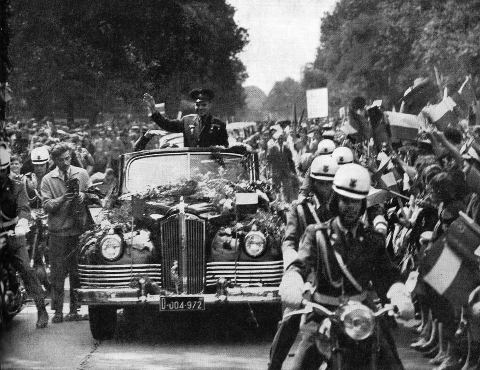 Jurij Gagarin ve Varšavě