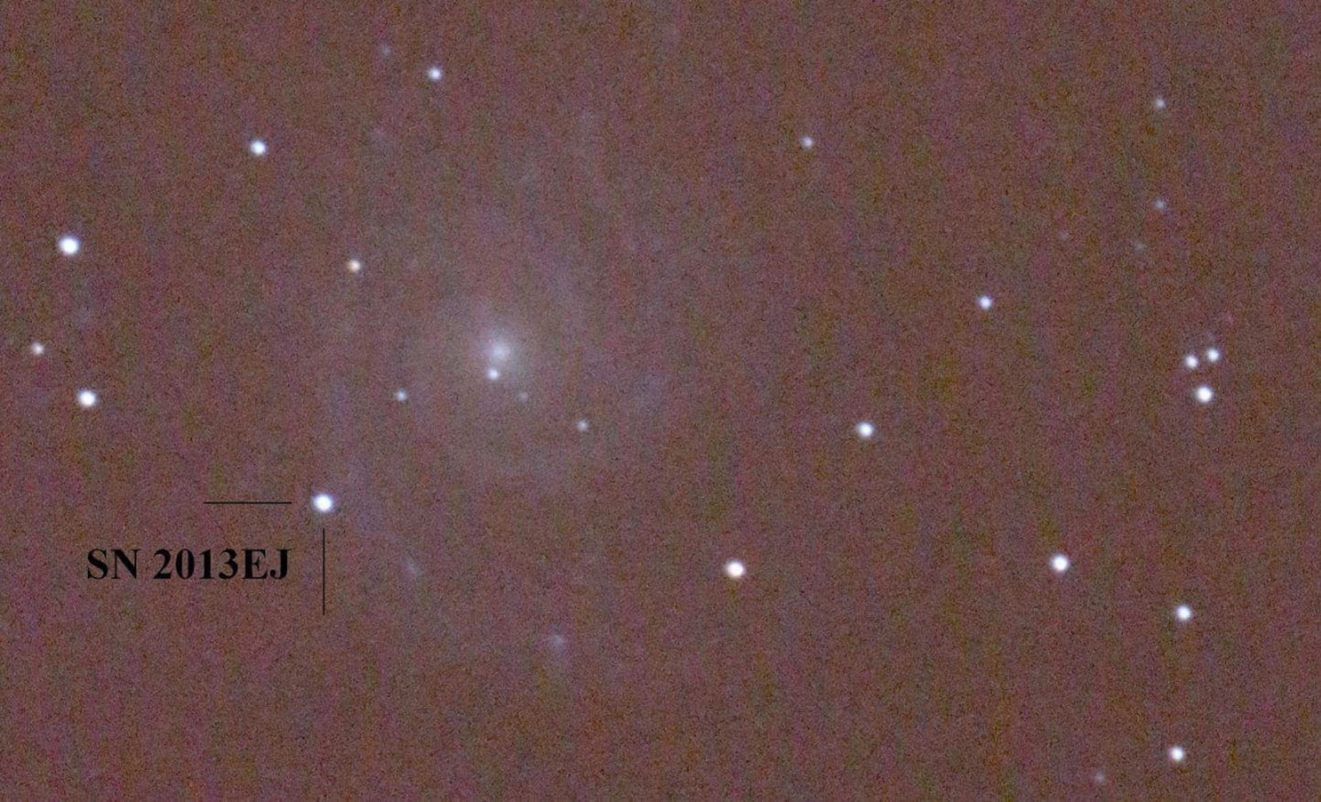 Supernova, foto hvězdárna