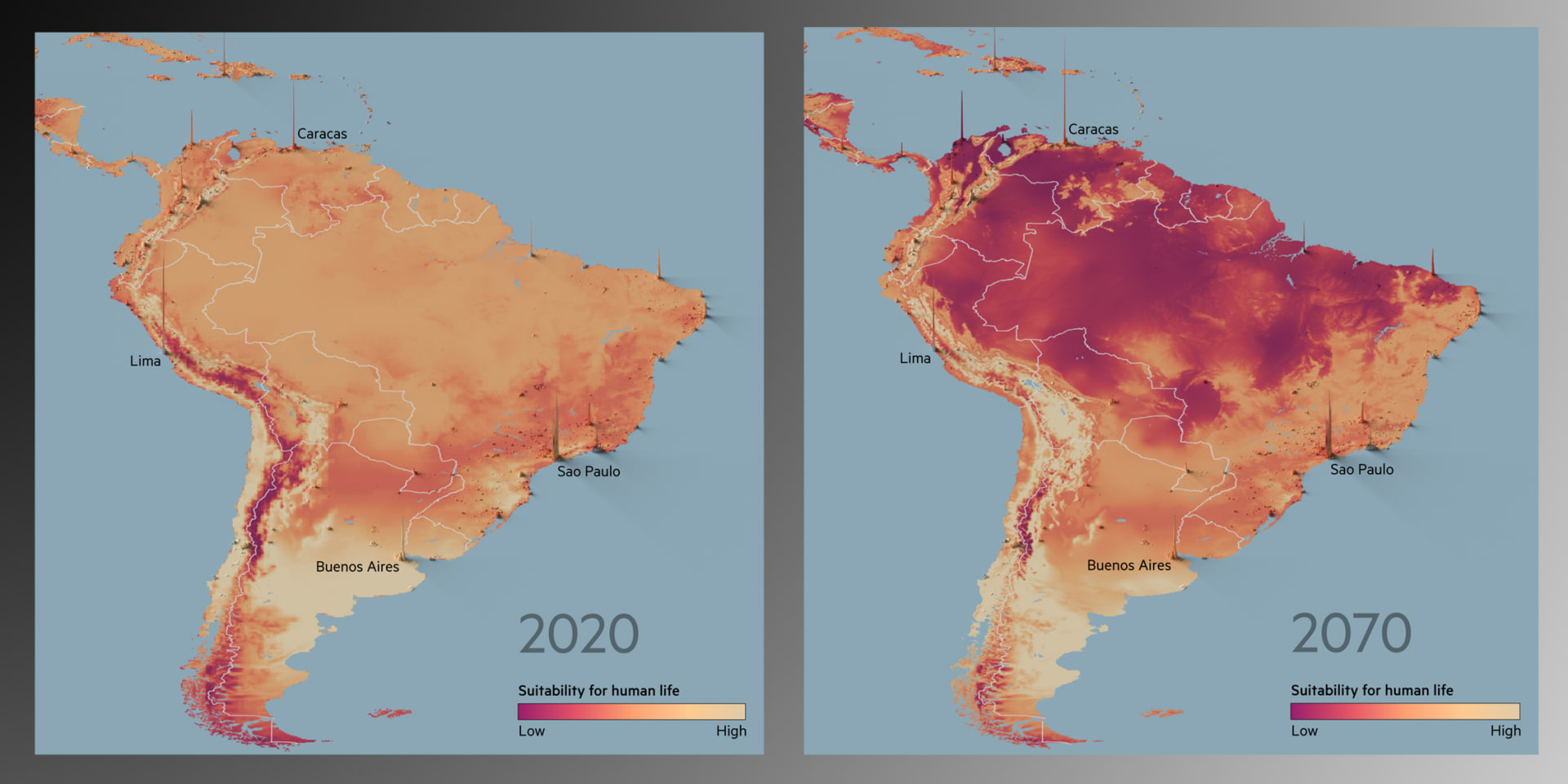 Jak může vypadat Jižní Amerika za 50 let