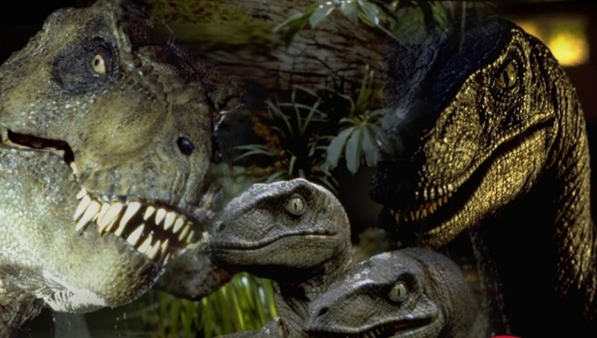 Dinosauři: t-rex a velociraptoři