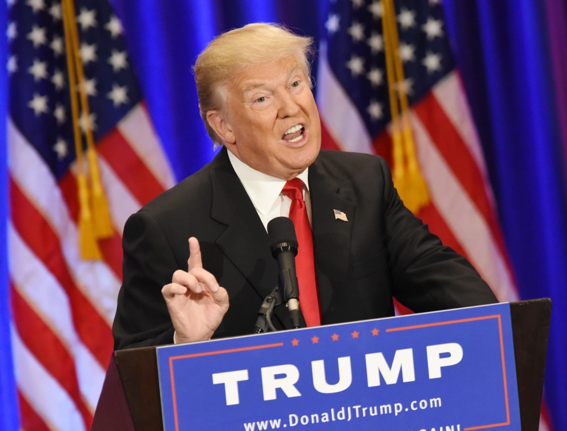 Donald Trump během boje o úřad amerického prezidenta