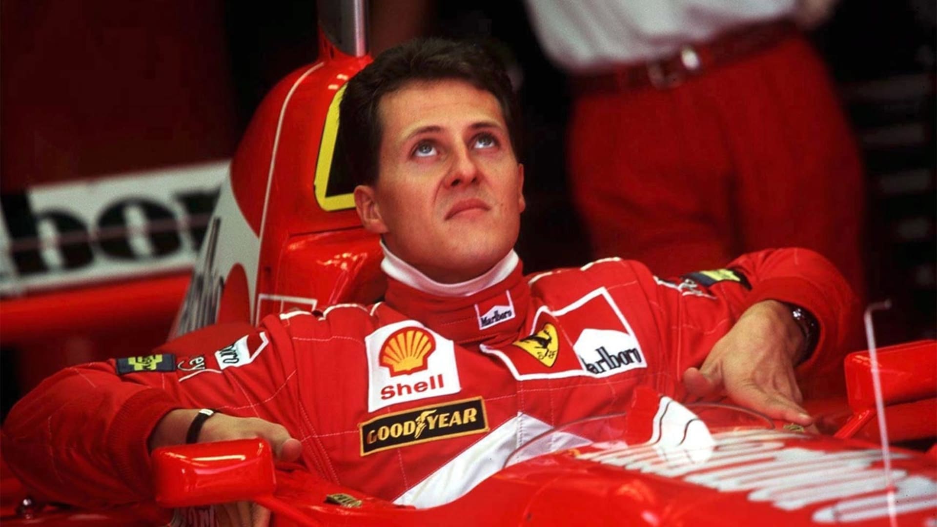 Michael Schumacher v časech své největší slávy u Ferrari.