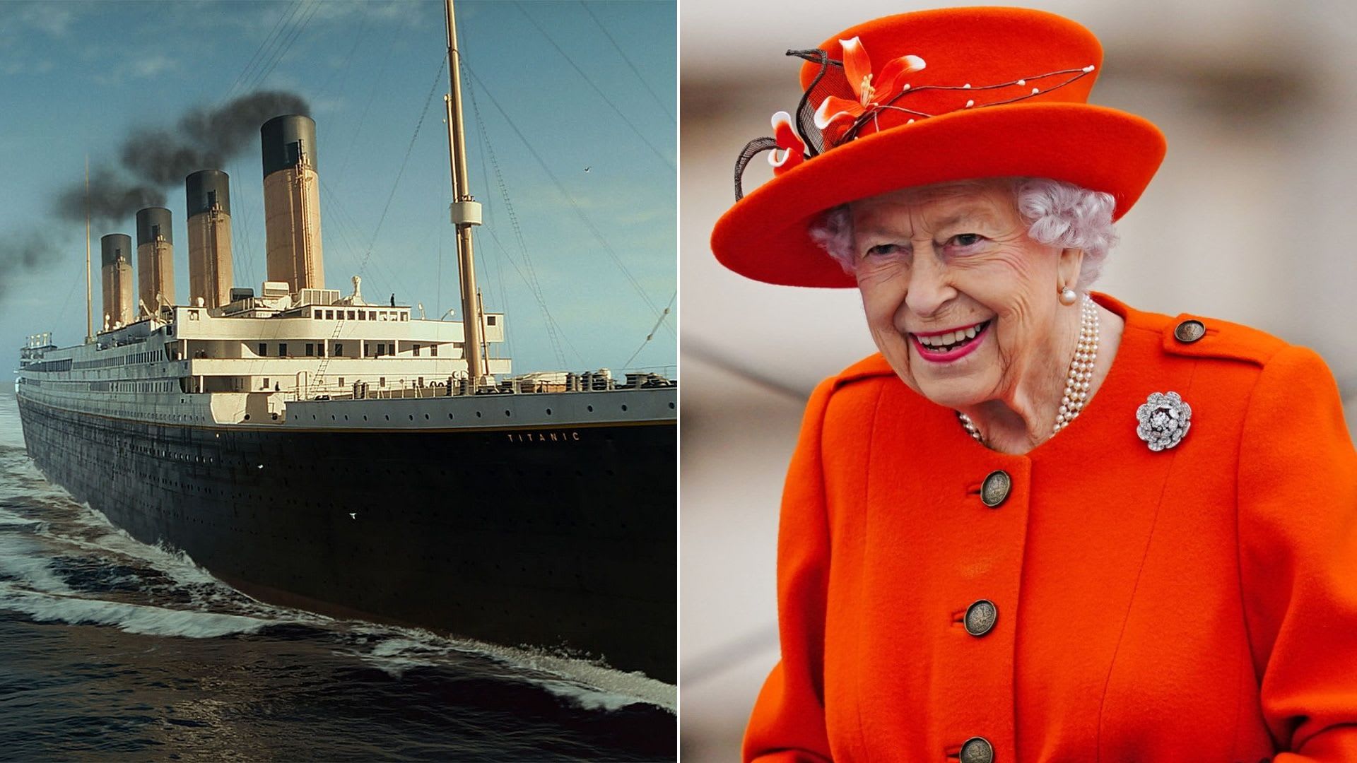 Titanic a královna Alžběta II.