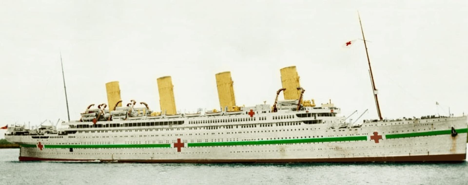 HMHS Britannic se potopil právě před 100 lety