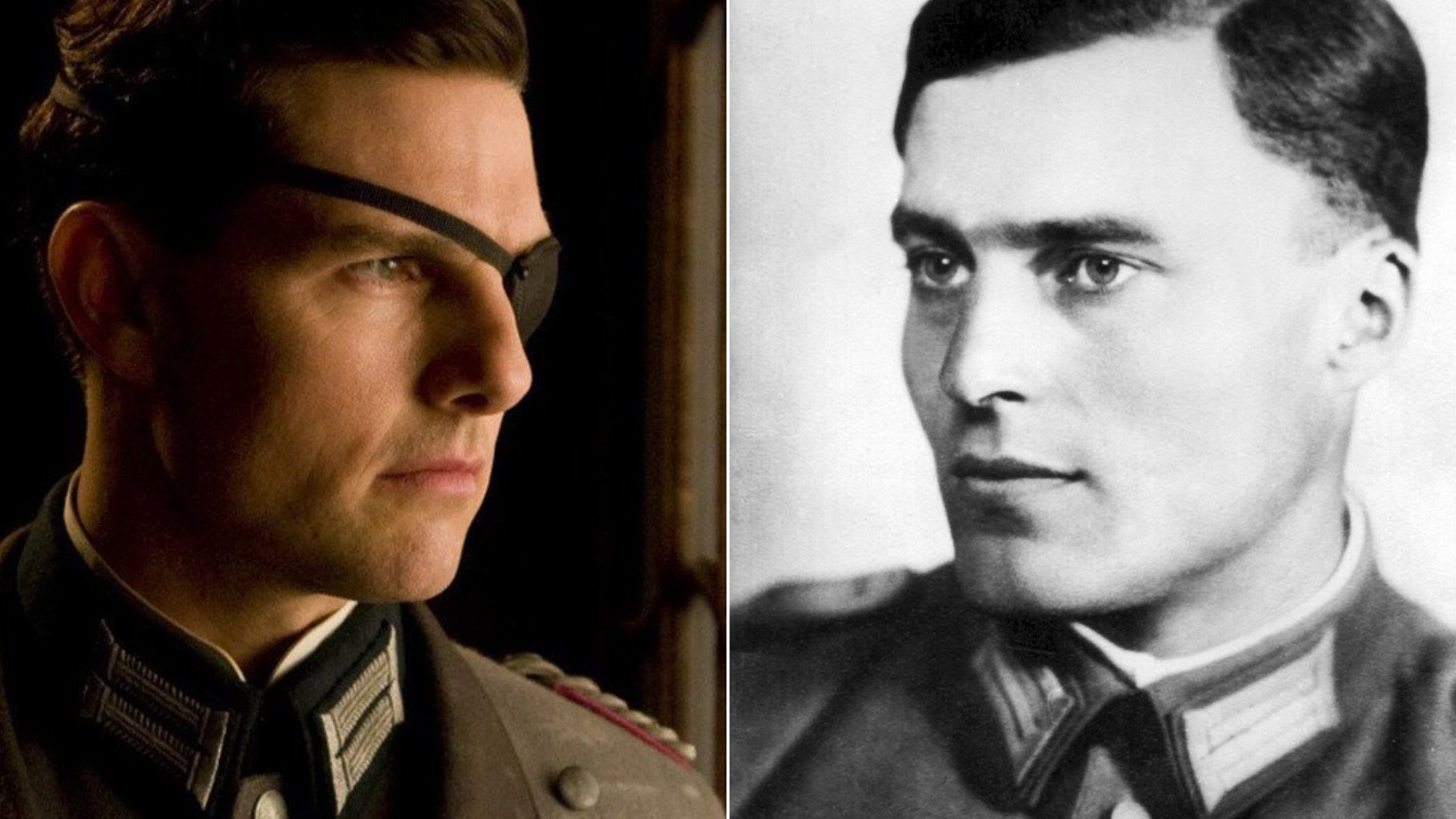 Tom Cruise jako Stauffenberg vs. pravý Stauffenberg