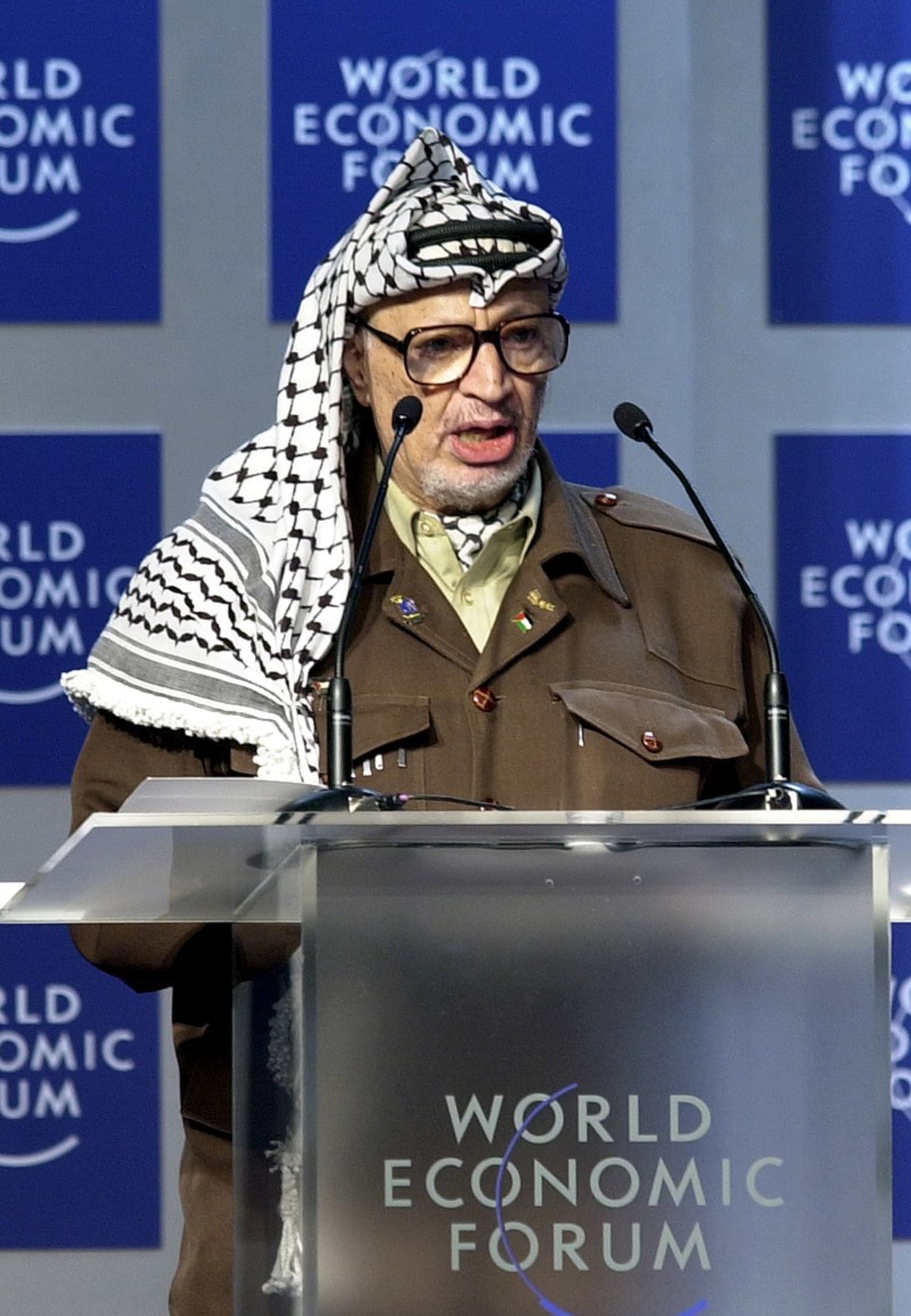 Jásir Arafat a jeho kefíja