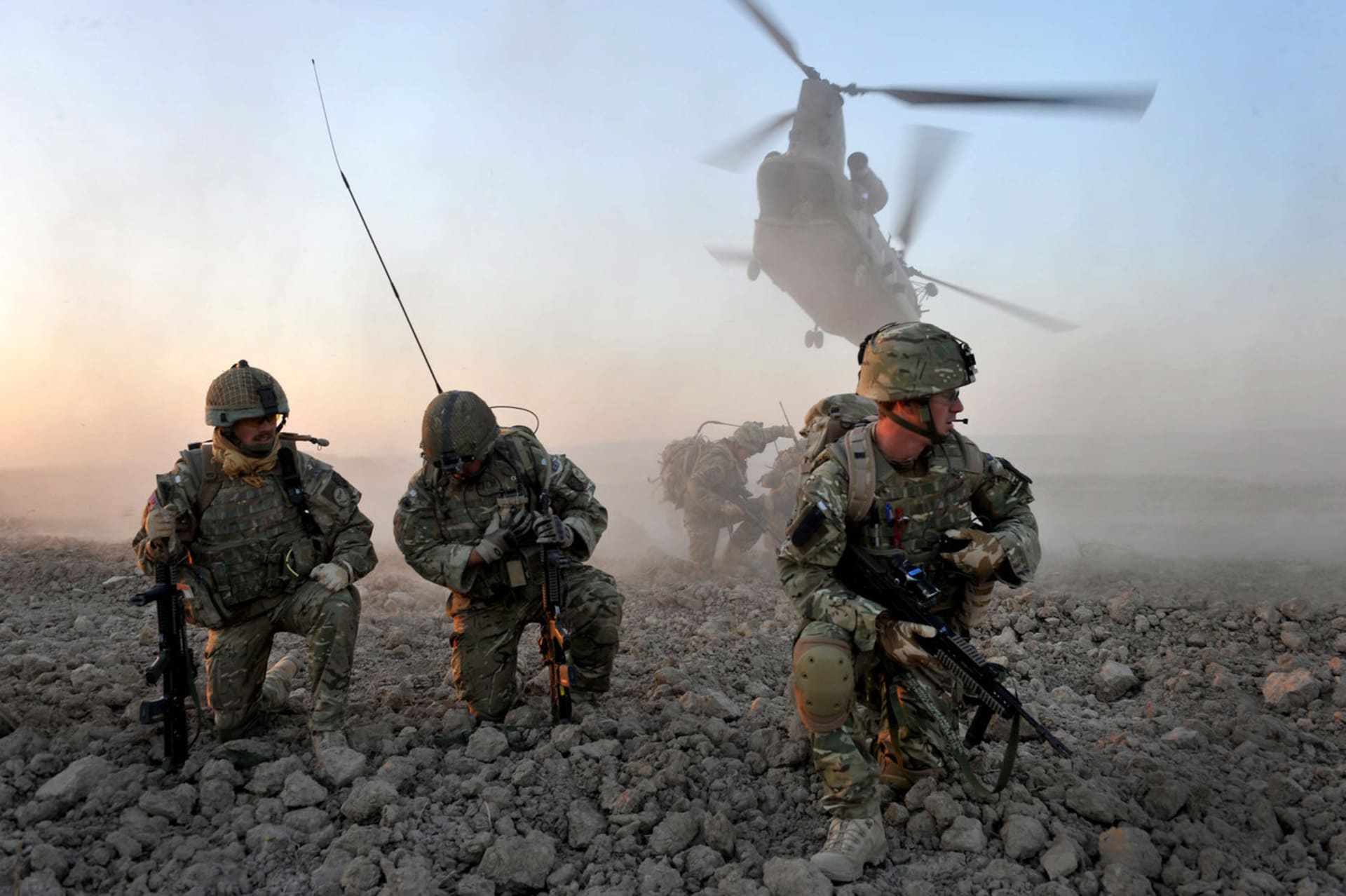 Britští vojáci v Afghánistánu