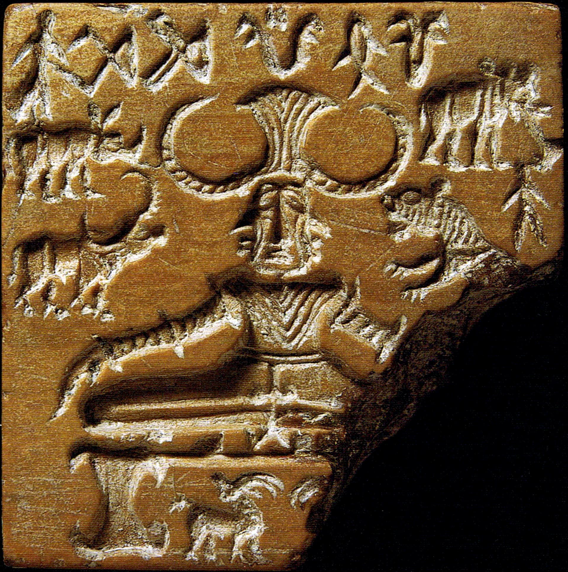 Artefakt z vykopávek z Mohendzorata