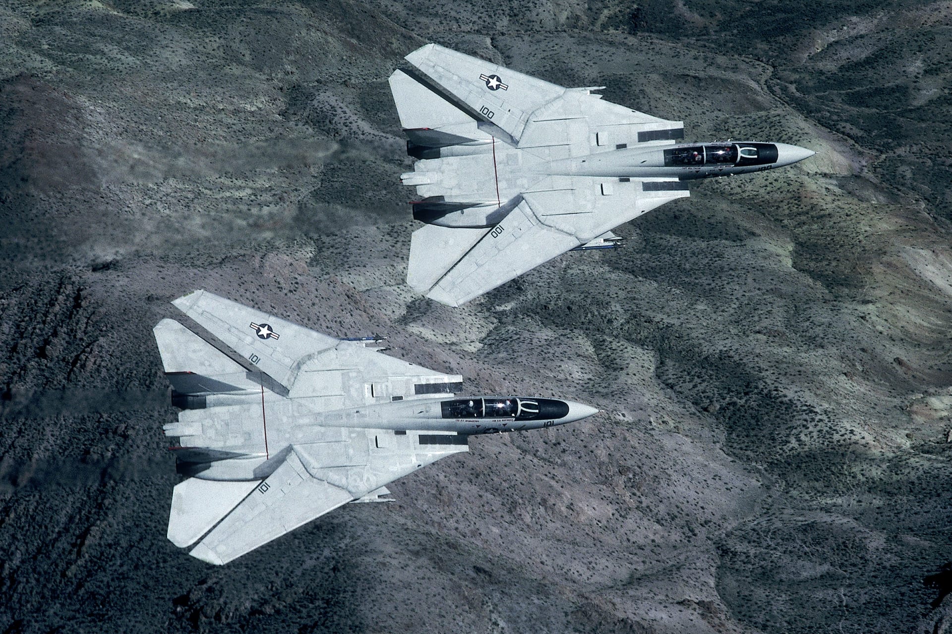 F-14 - let ve formaci