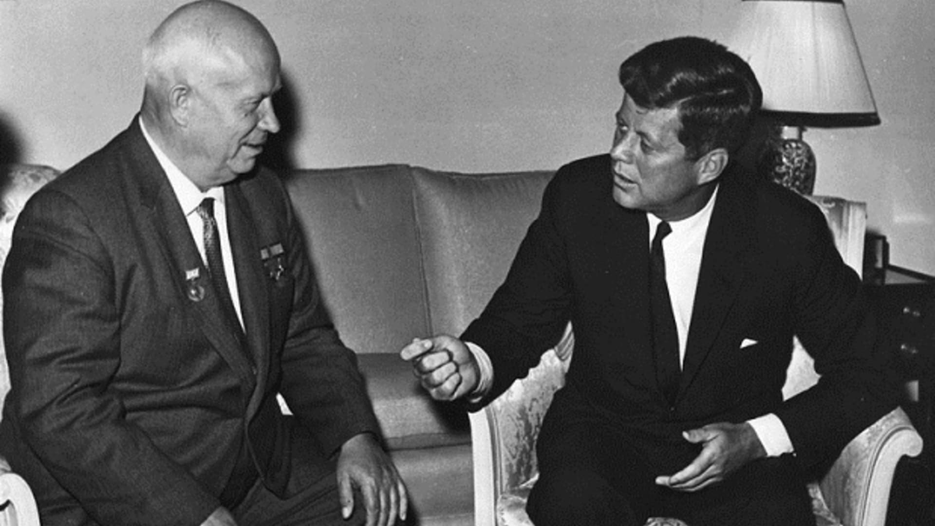 Kennedy a Khrushchev
