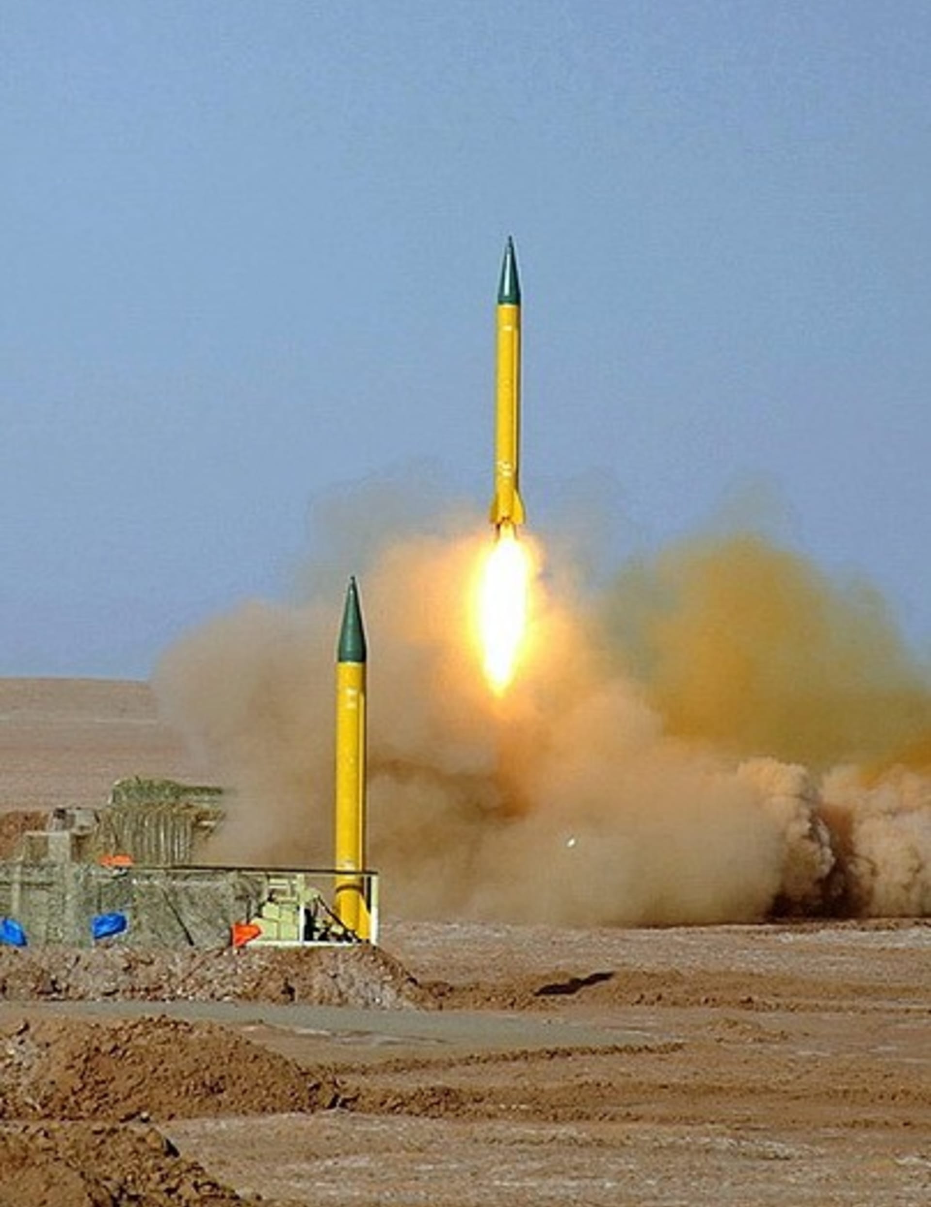 Vypuštění raket Shahab-3