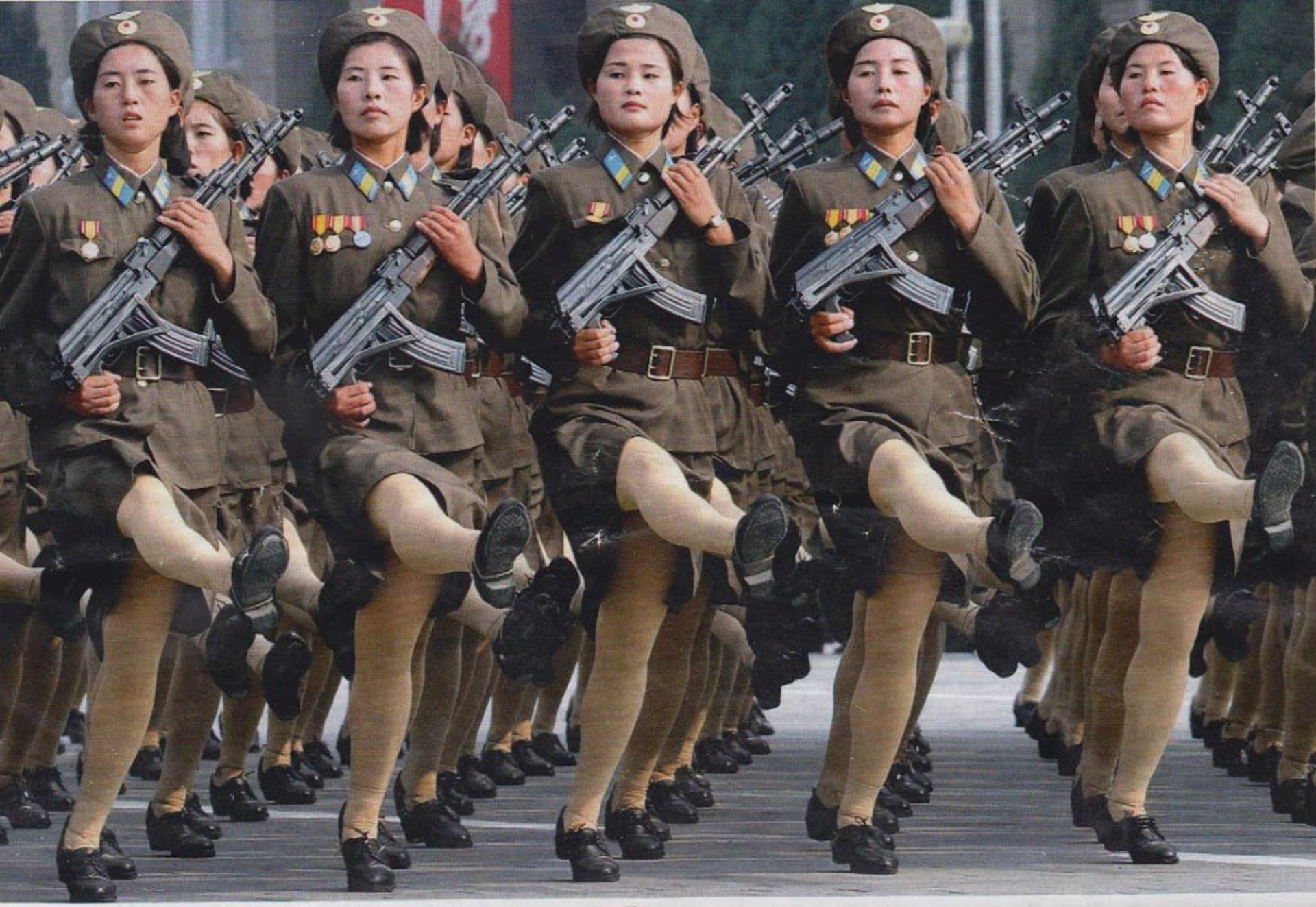 Příslušnice severokorejské armády