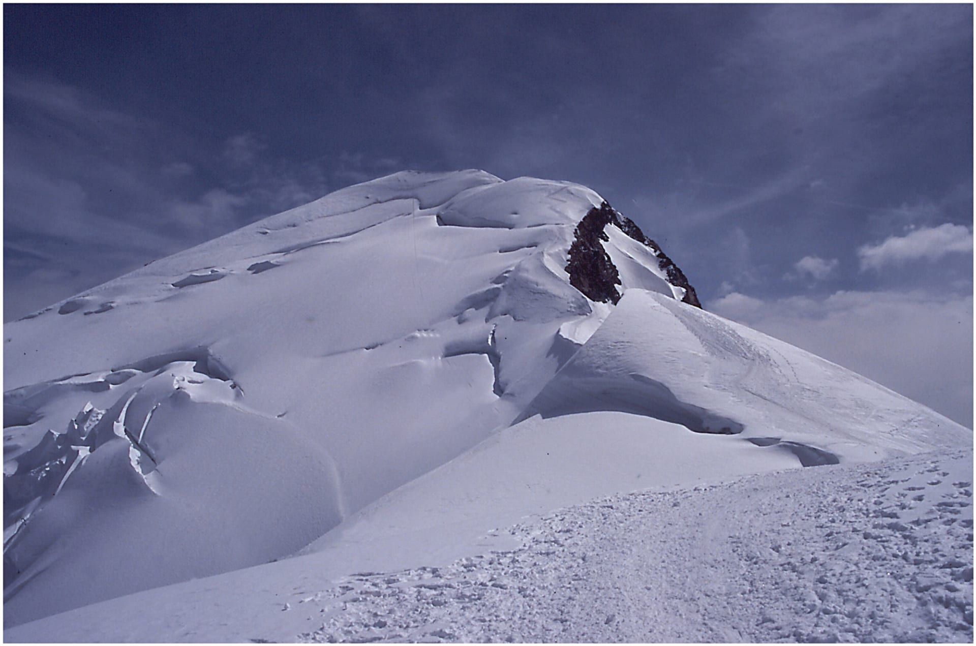 Ticho na Mont Blancu