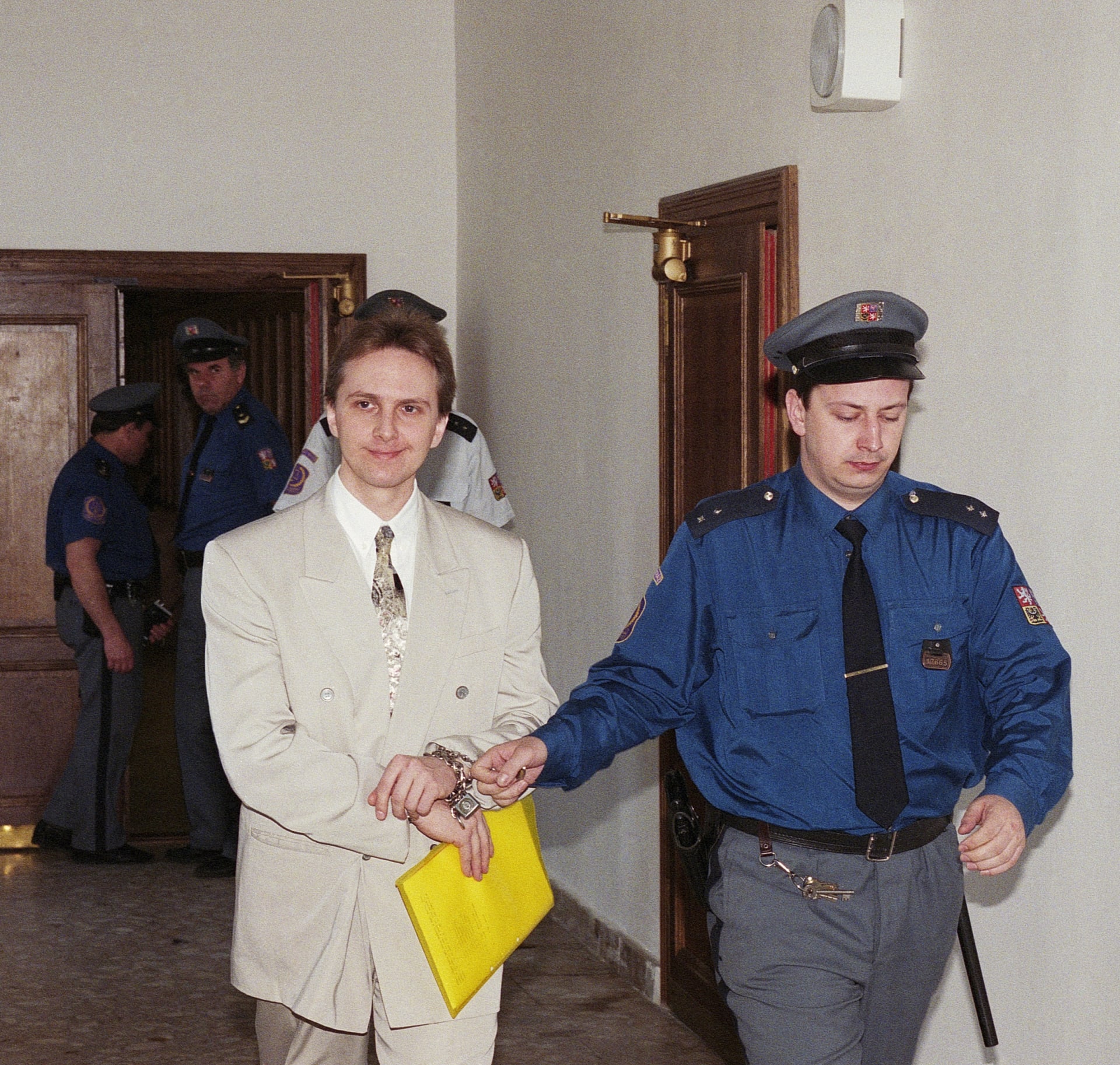 Ludvík Černý u soudu
