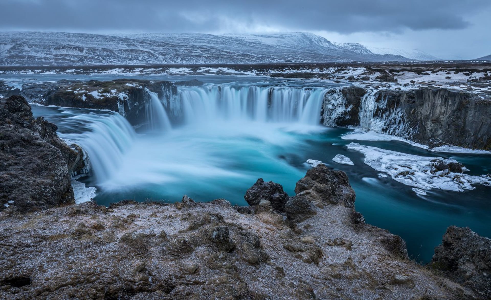 Krása islandských vodopádů