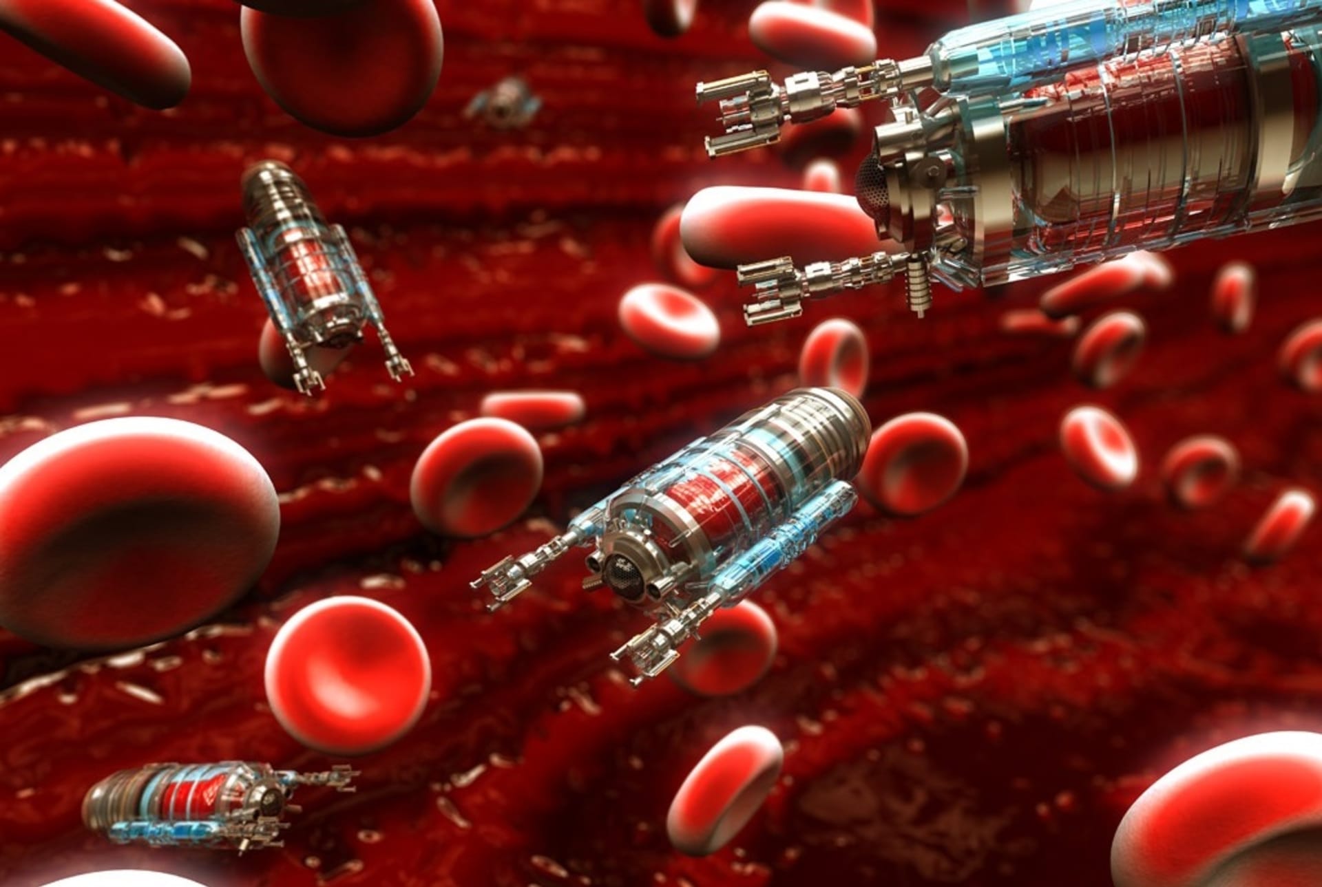 Nano-boti v lidské krvi