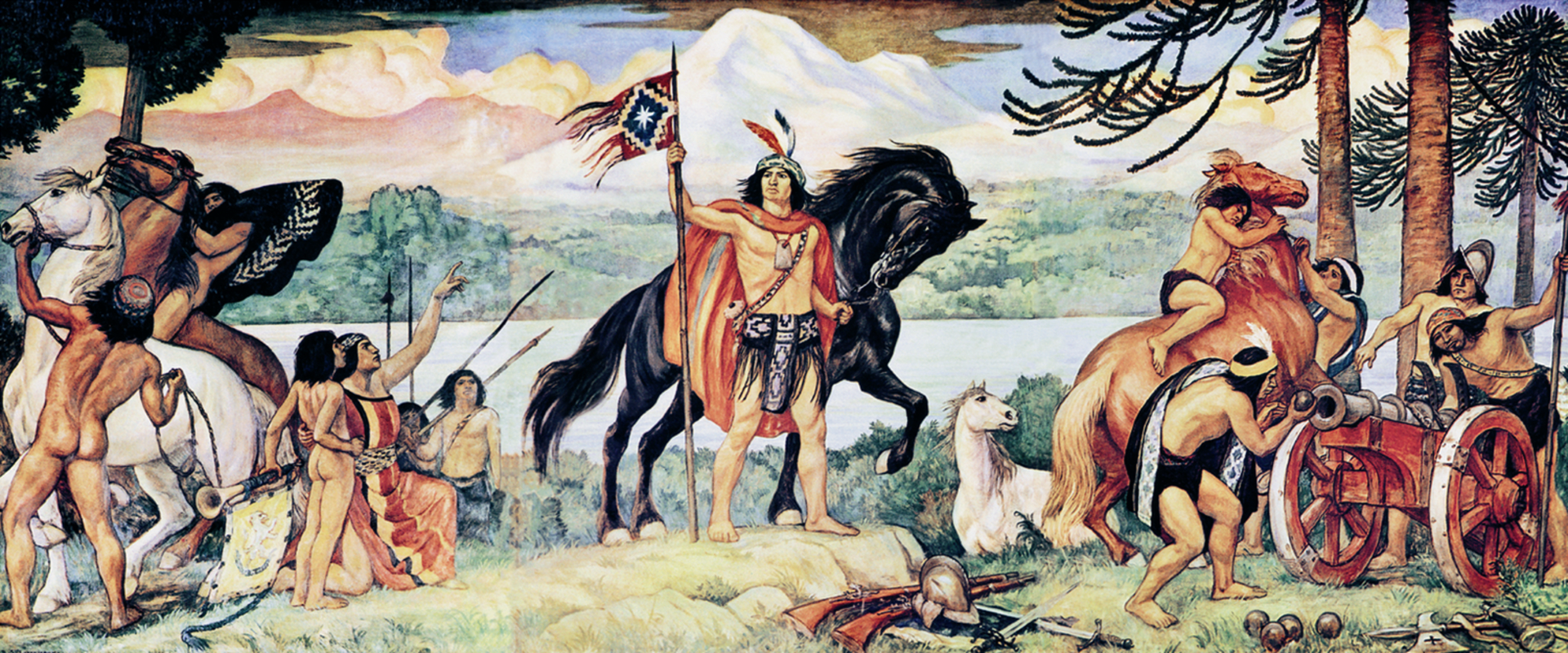 Indiáni na koni - Mapuchové