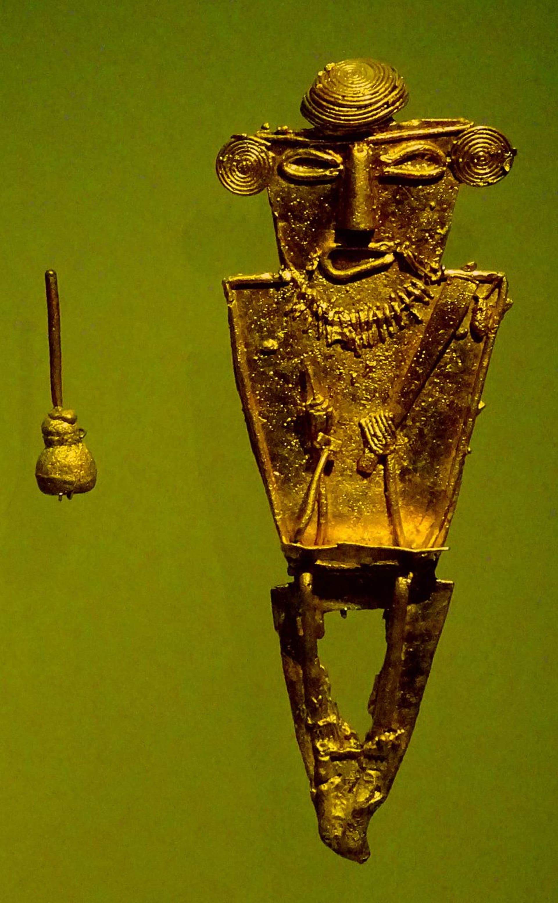 Figurka tunjos z muzea v Bogotě