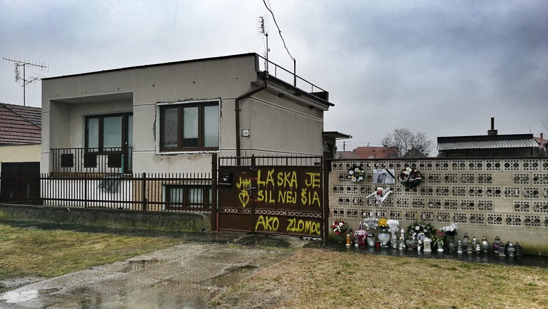 Dům, v němž byli Kuciak a Kušnírová zavražděni, má být zbourán, na jeho místě vznikne parčík