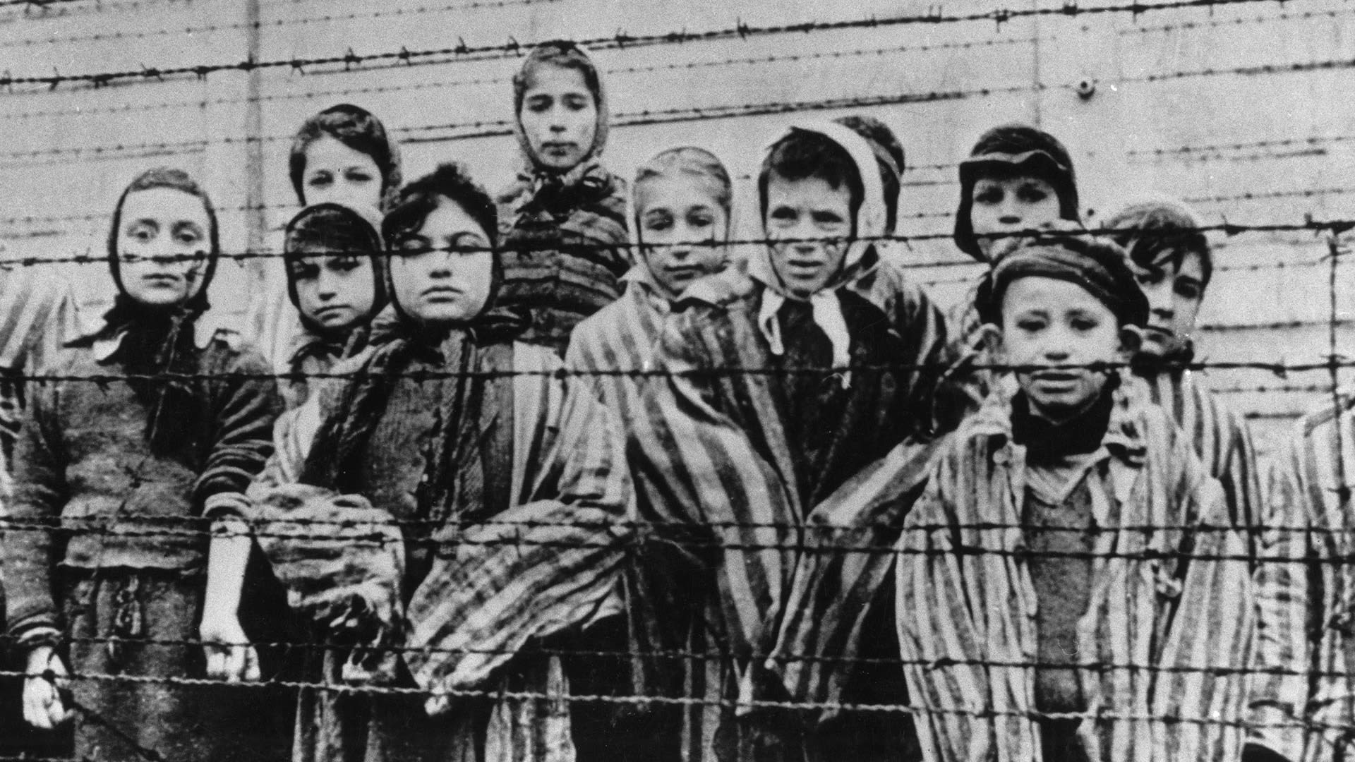 Židovské děti v koncentračním táboře Osvětim