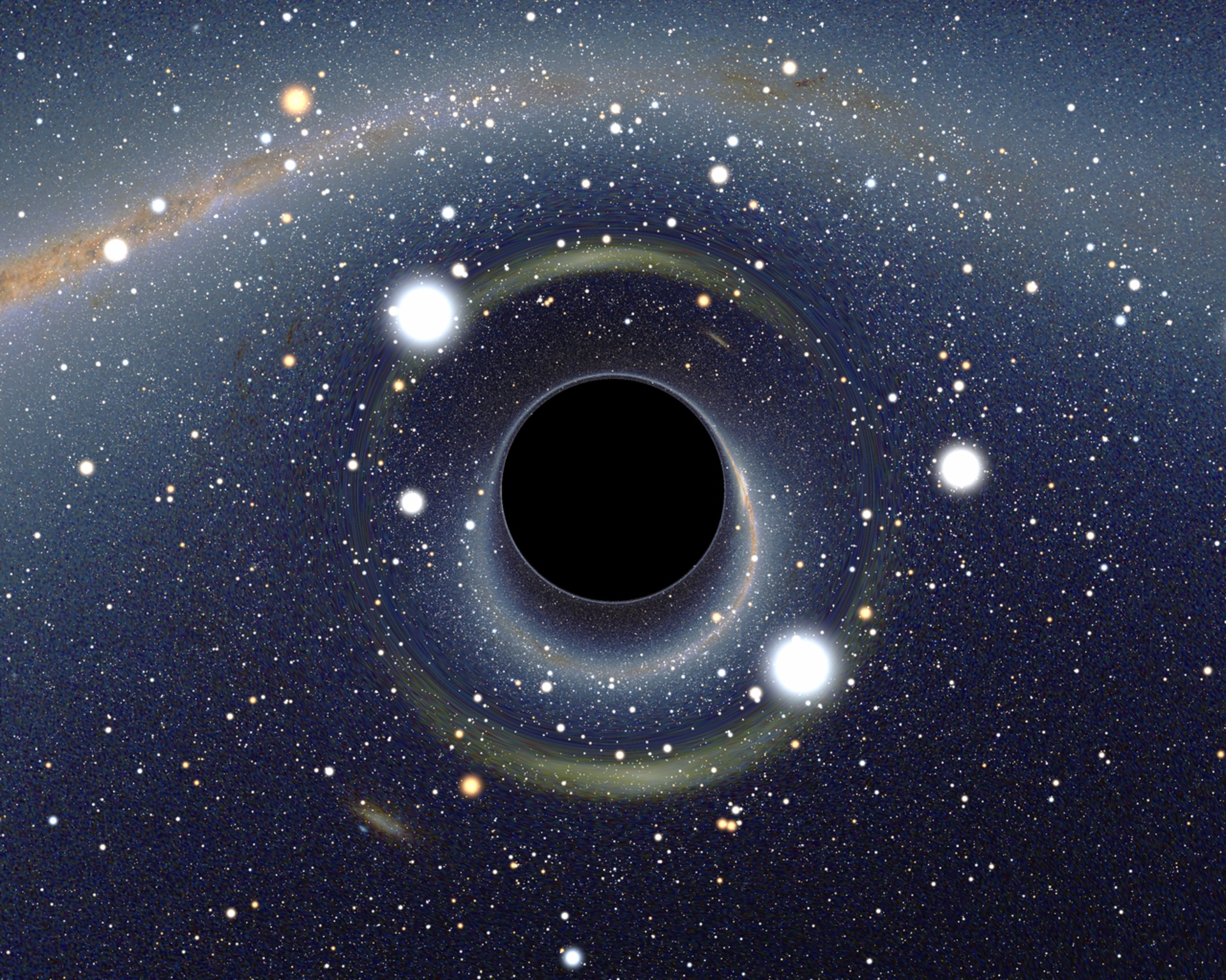 Vypadá takhle černá díra?