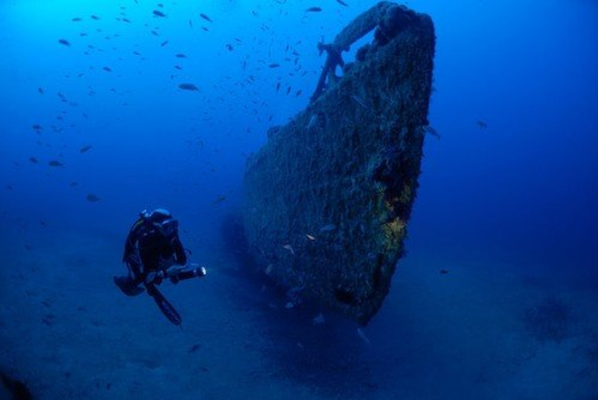 Vrak francouzské ponorky Le Rubis ve Středozemním moři