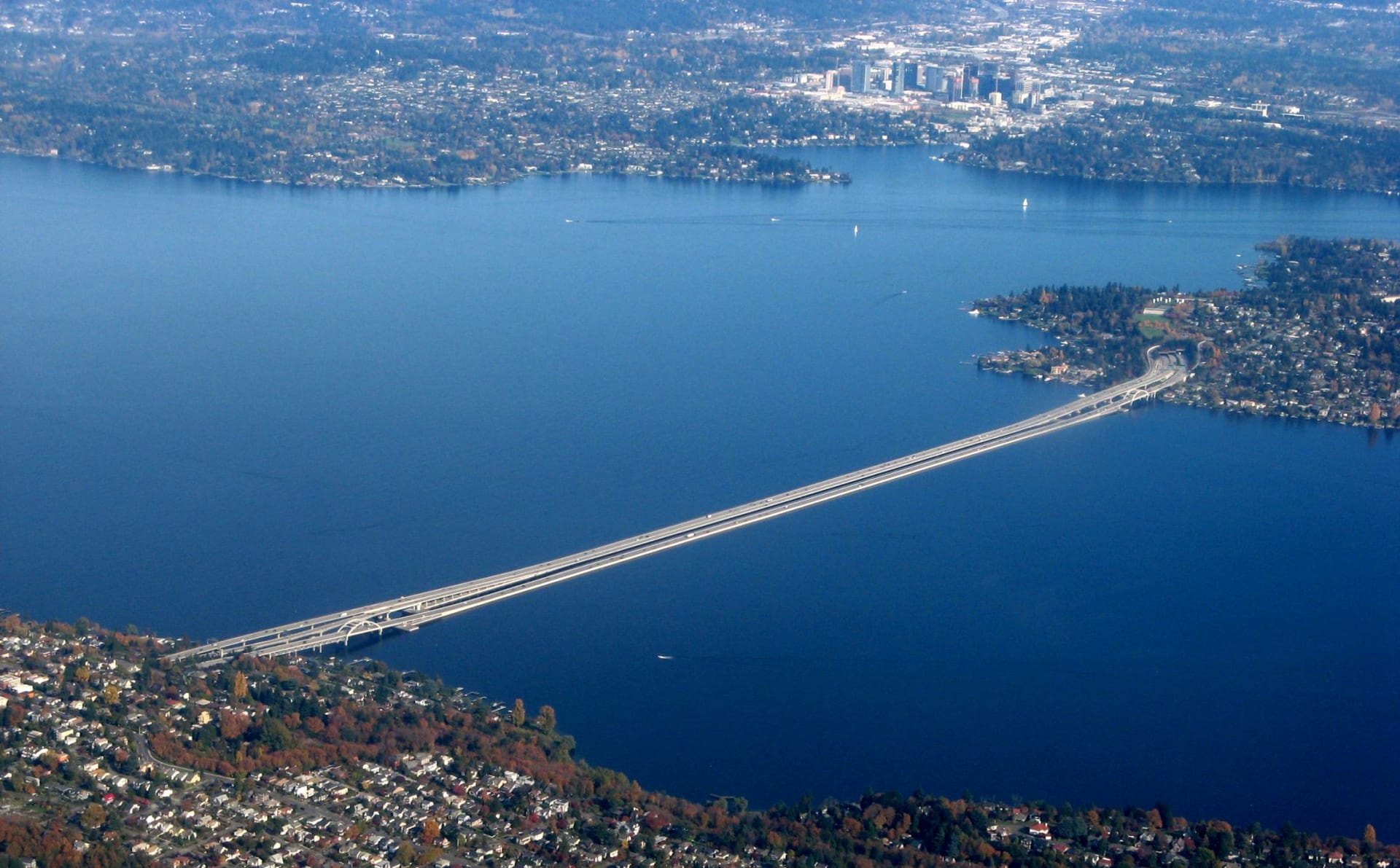 Plovoucí most v Seattlu