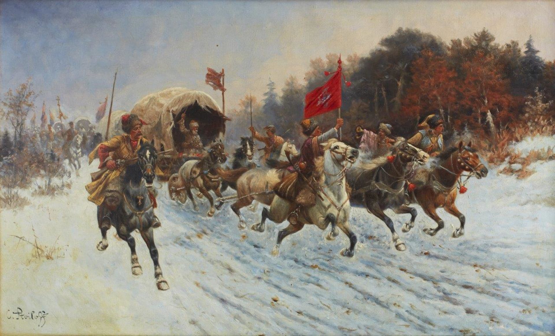Ruští kozáci pomohli carům dobýt Sibiř