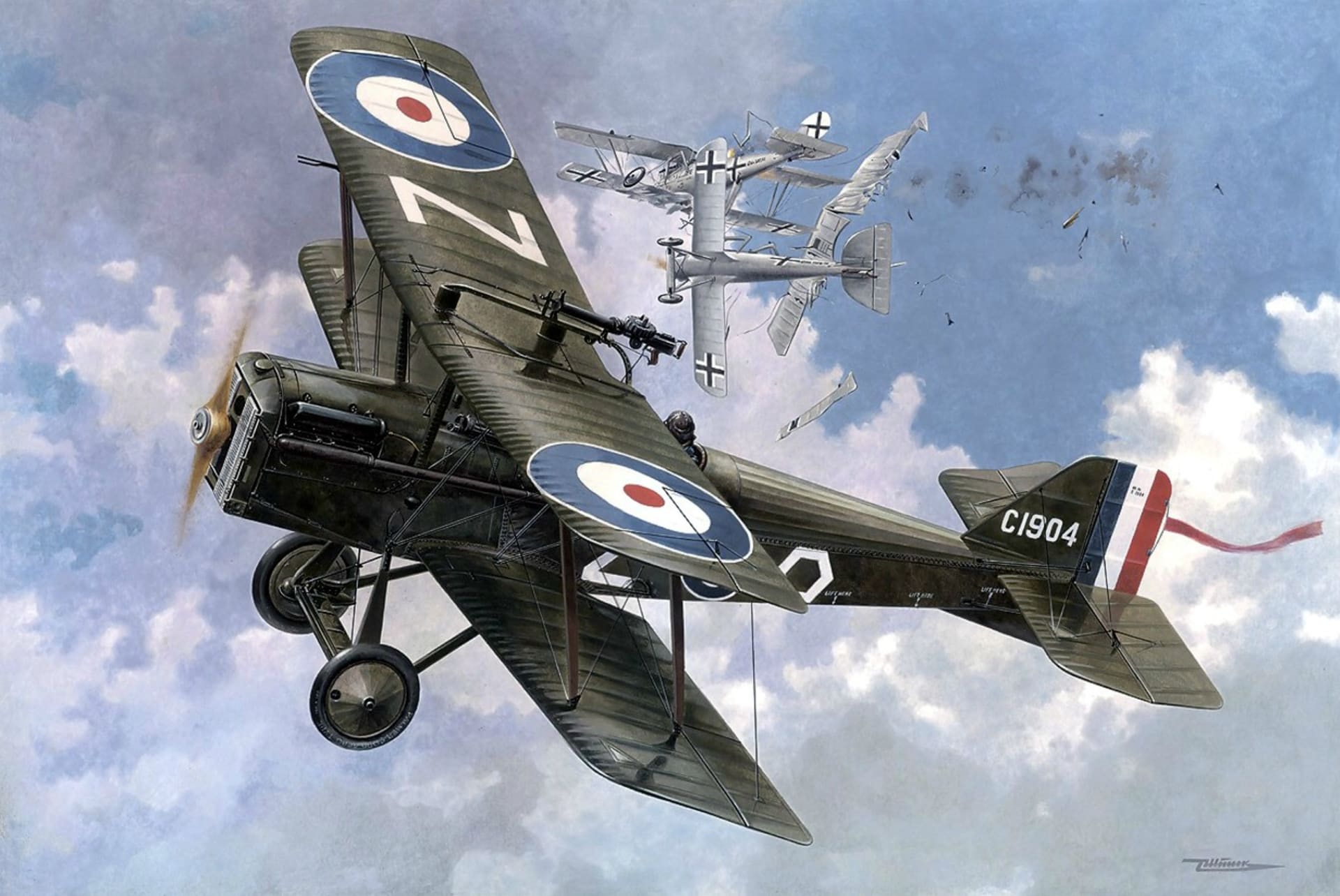 Britský stíhací letoun S.E.5a