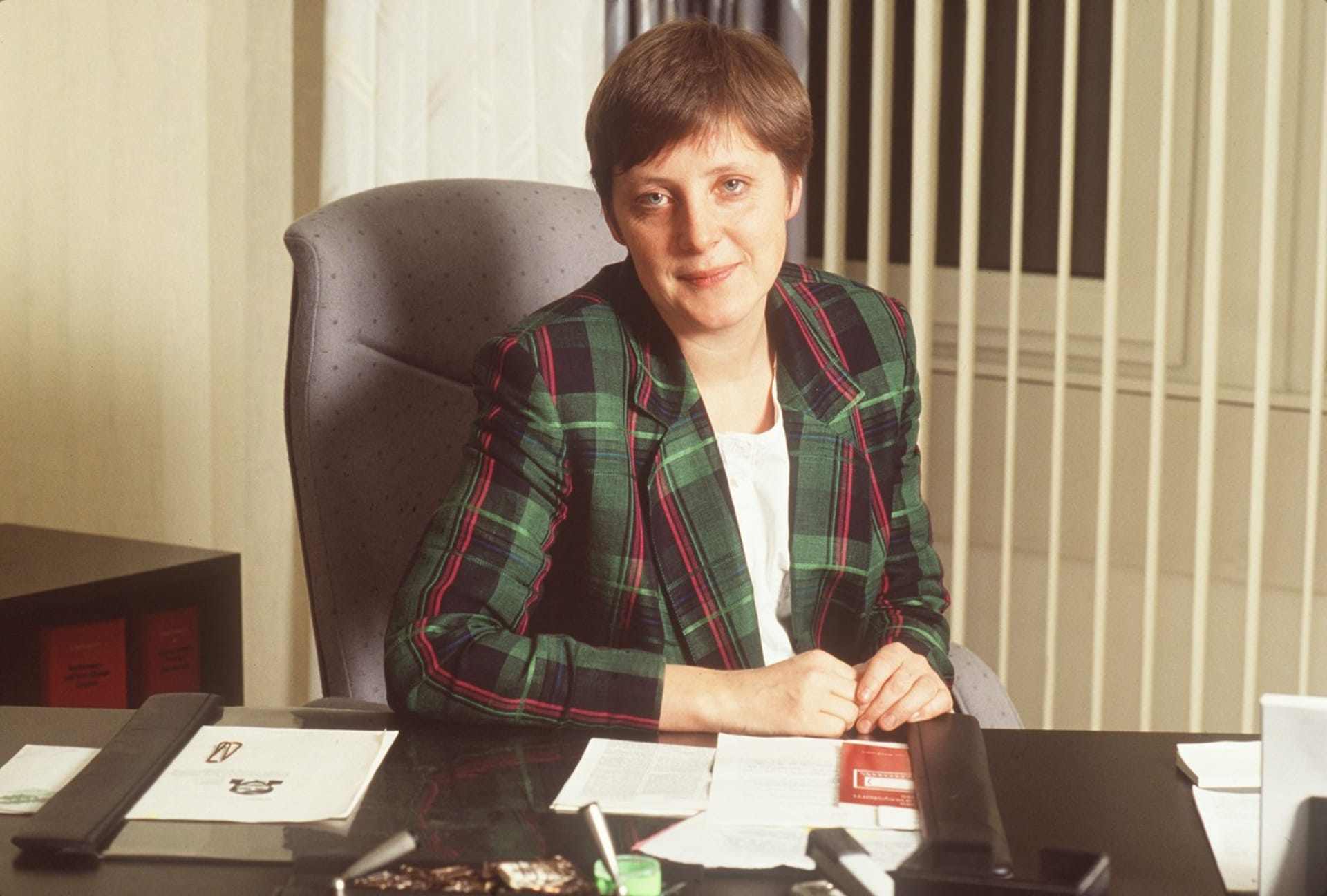 Angela Merkelová v roce 1991