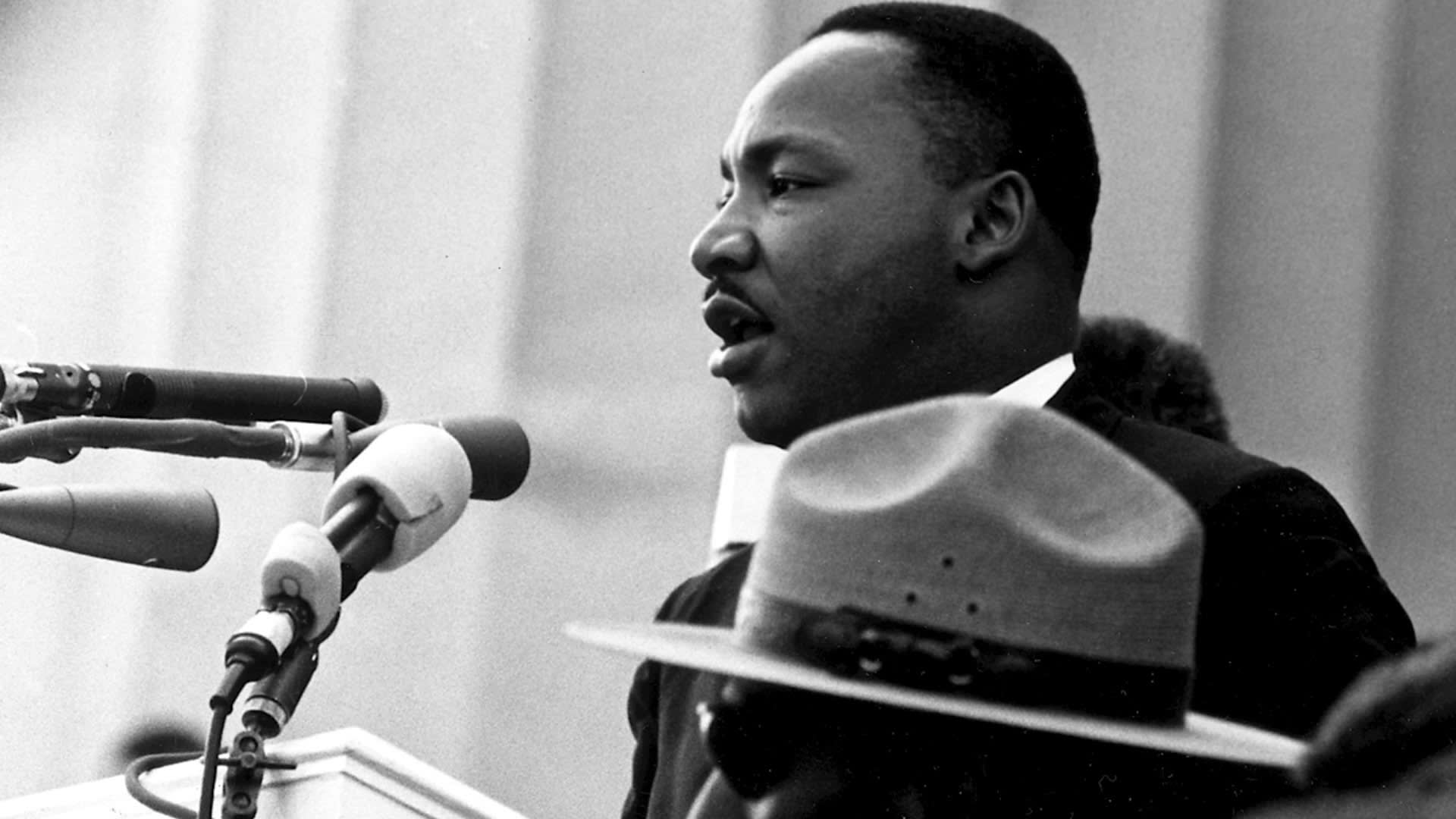 Martin Luther King při slavném proslovu