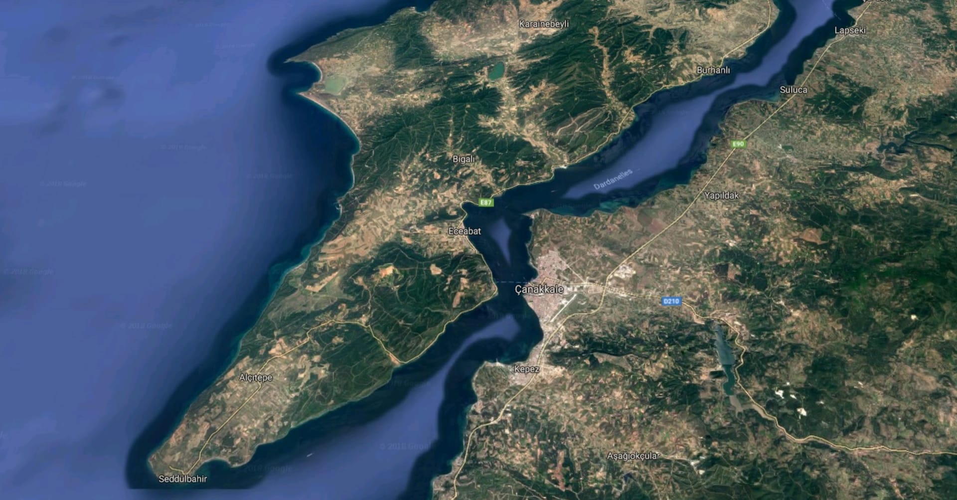 Dardanelský průliv získal na začátku první světové války okamžitě na důležitosti