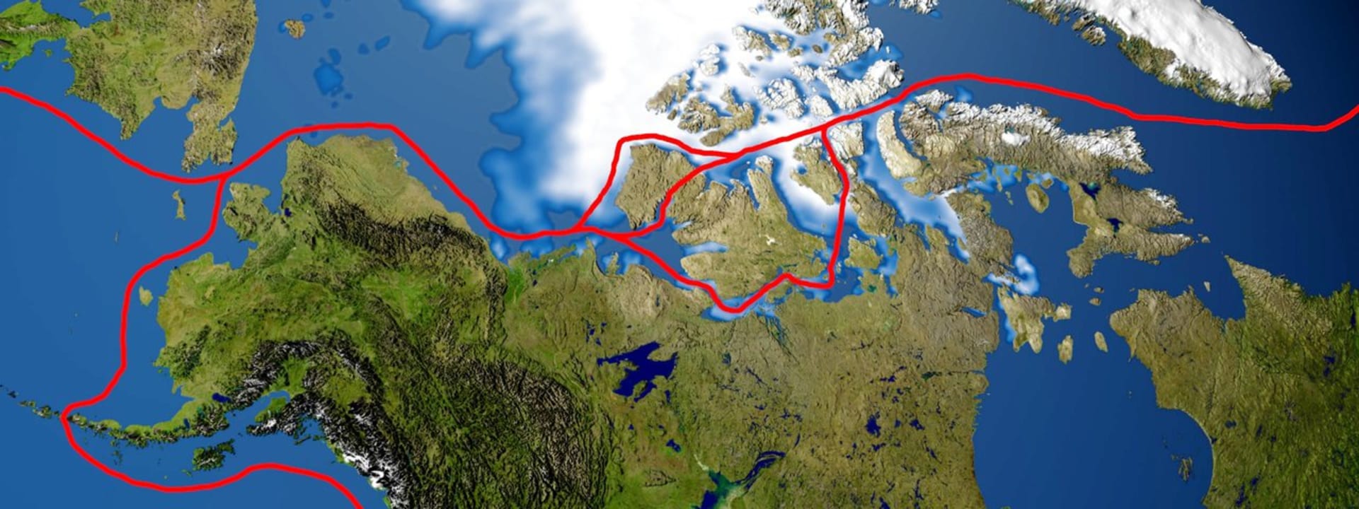 Severozápadní cesta vede labyrintem kanadských ostrovů