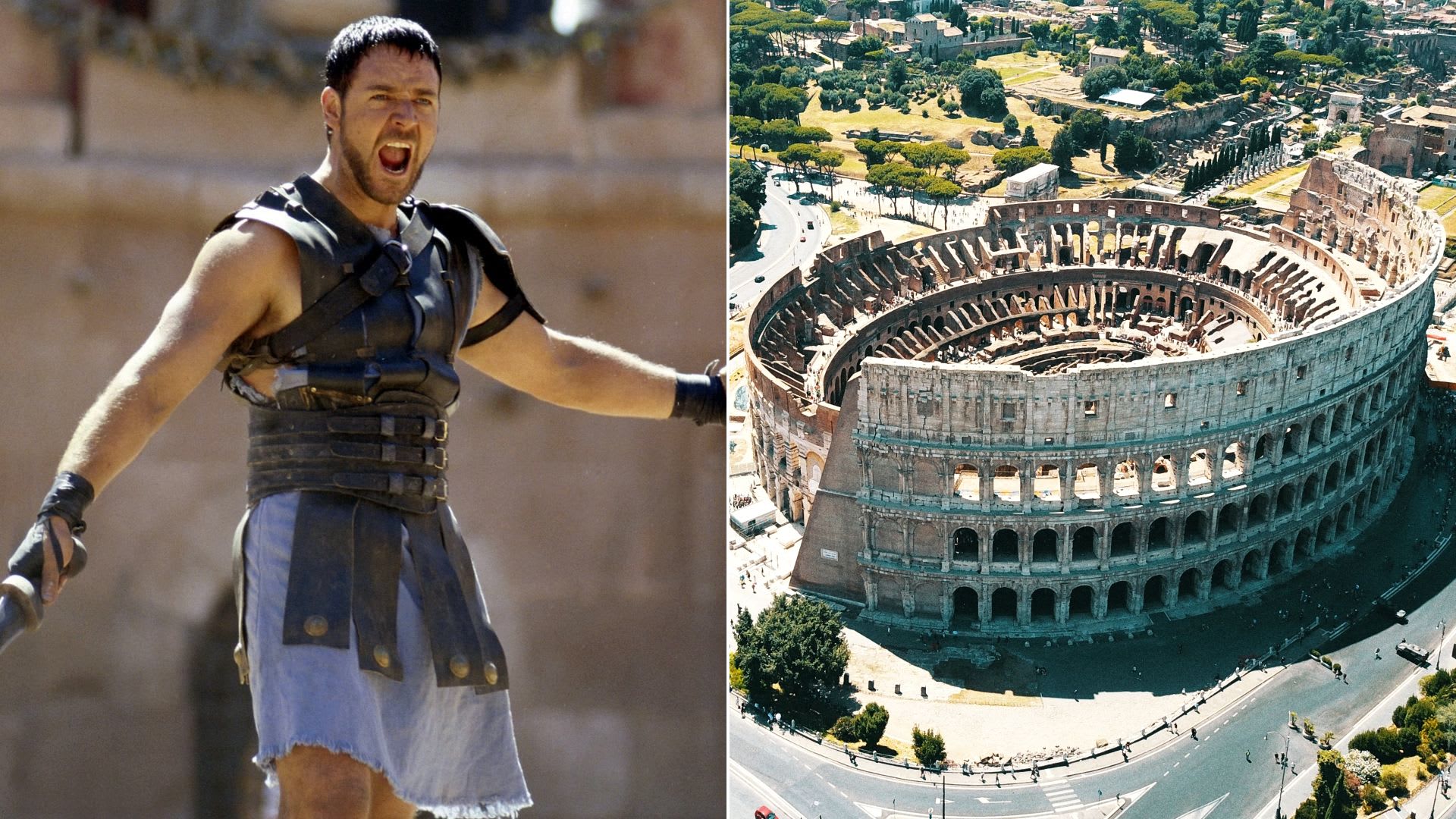 Gladiátor a Koloseum