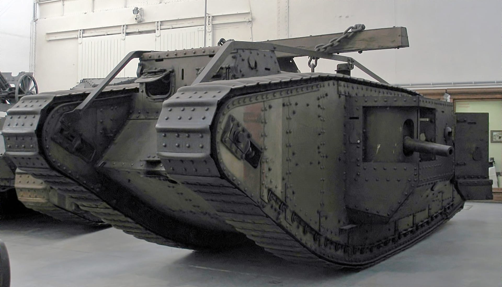 Nejpokročilejší britský tank první světové války - Mark IV
