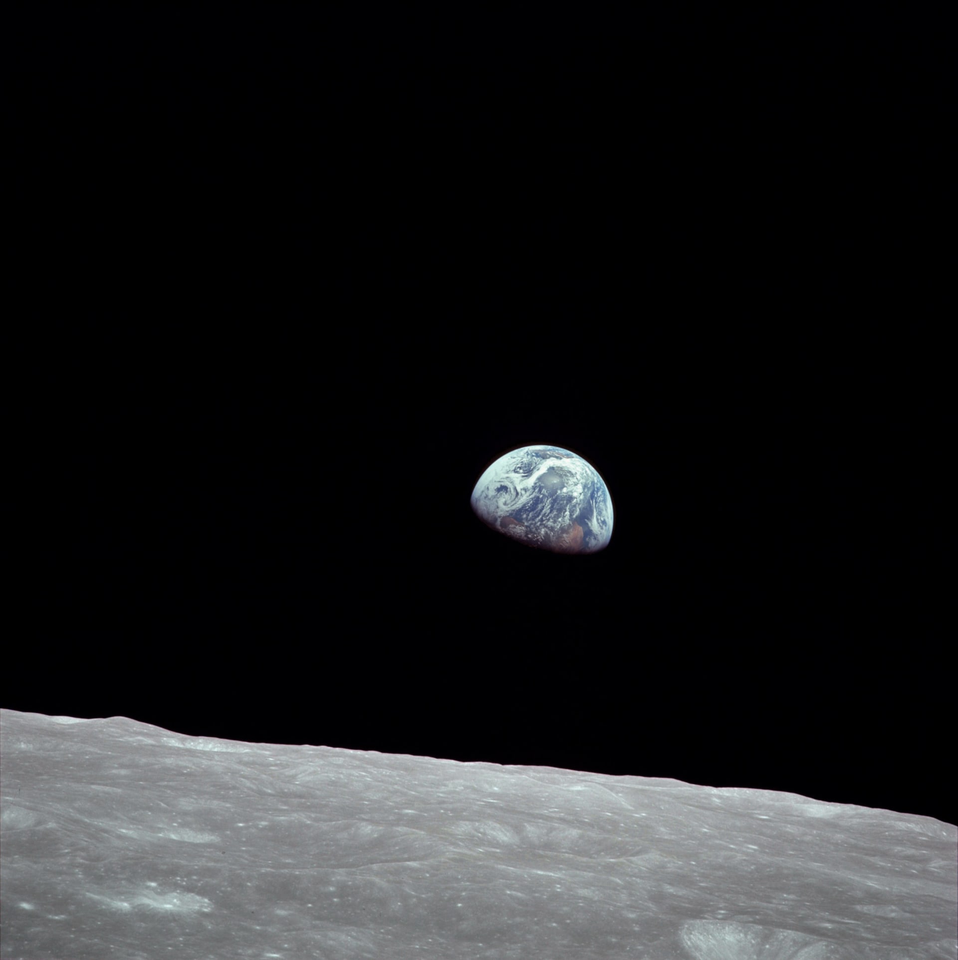 Apollo 8 - fotka Země