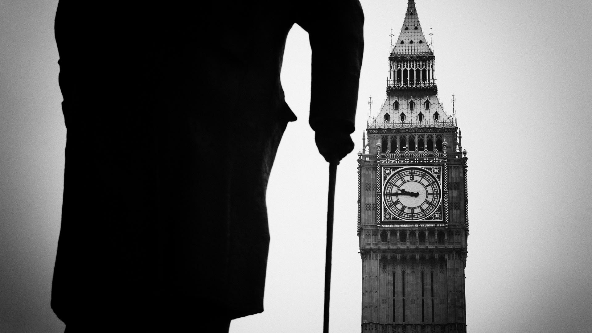 Winston Churchill po celou dobu bombardování neopustil Londýn