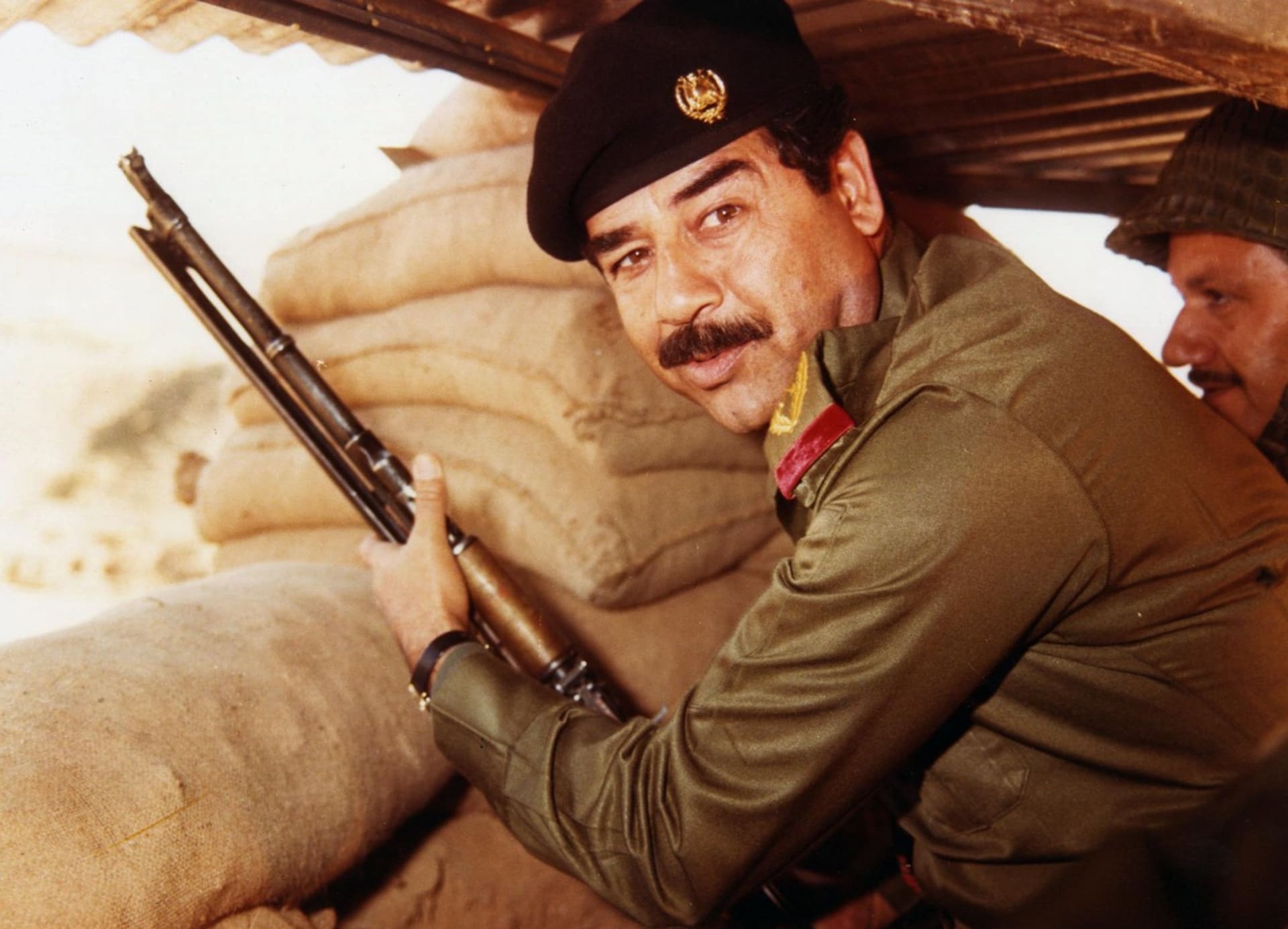 válka v Zálivu - Saddám Husajn