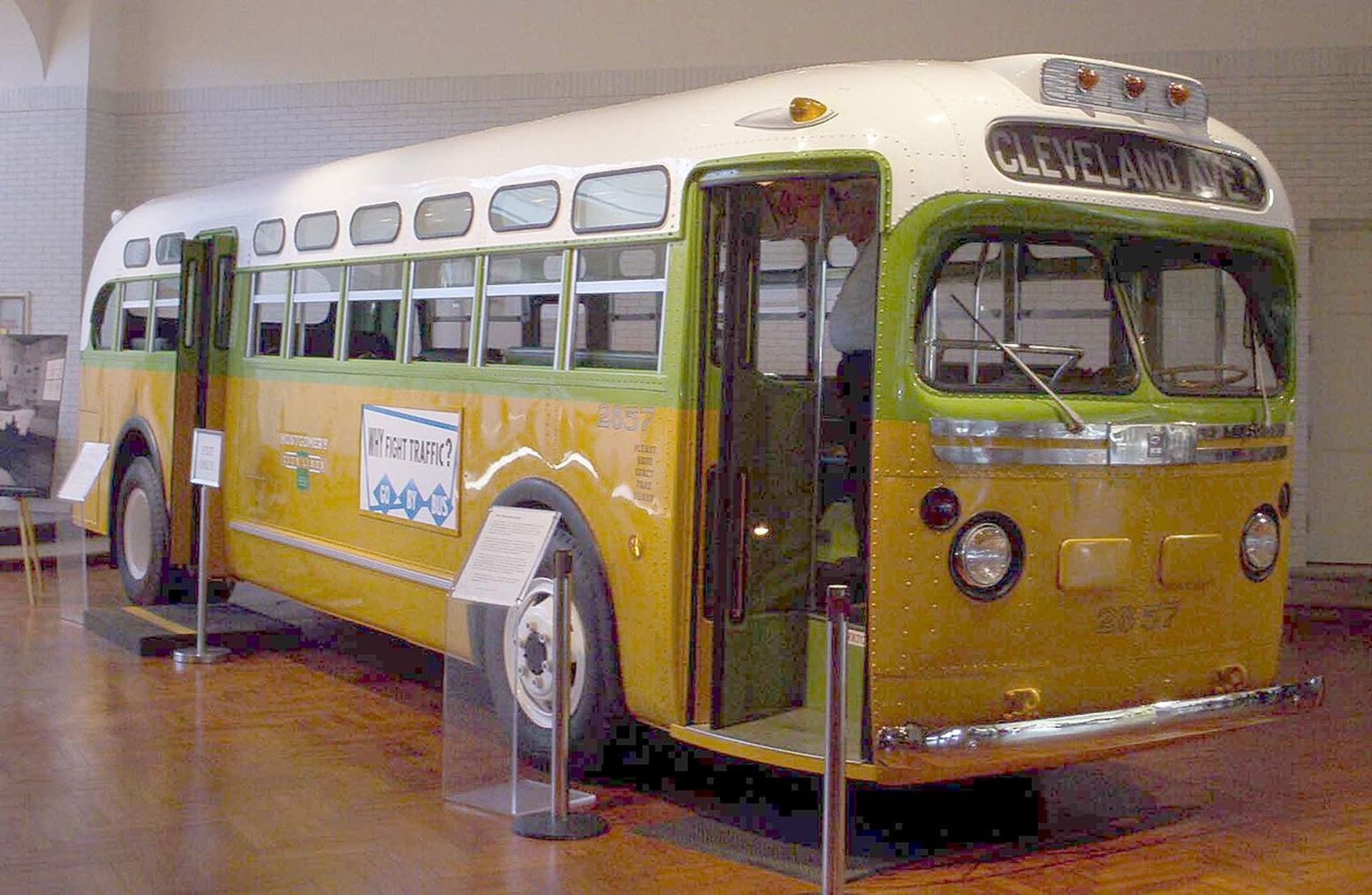 Autobus v němž byla Rosa Parksová zatčena