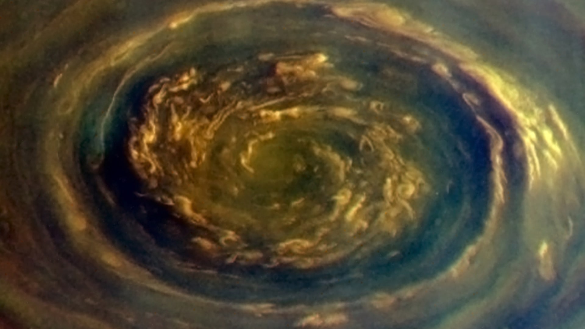 Oko Saturnu, NASA
