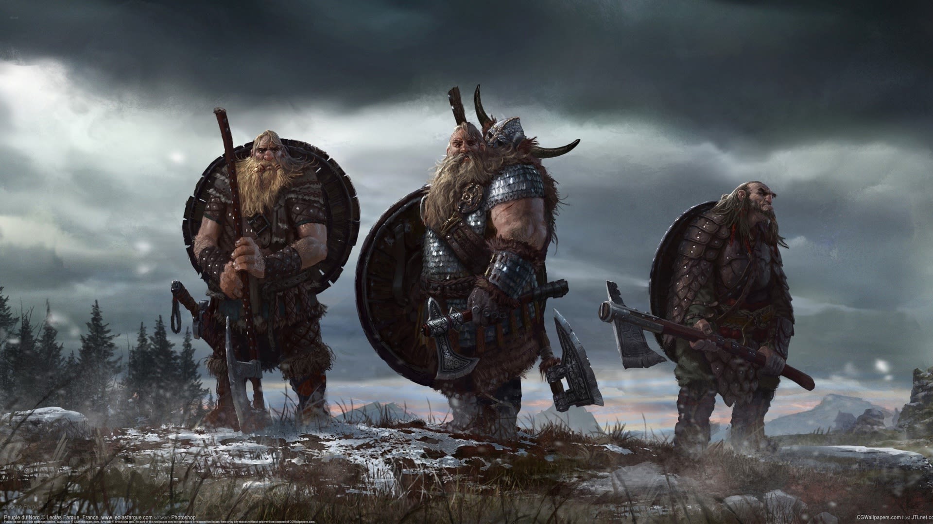 Vikingové na dobytém území