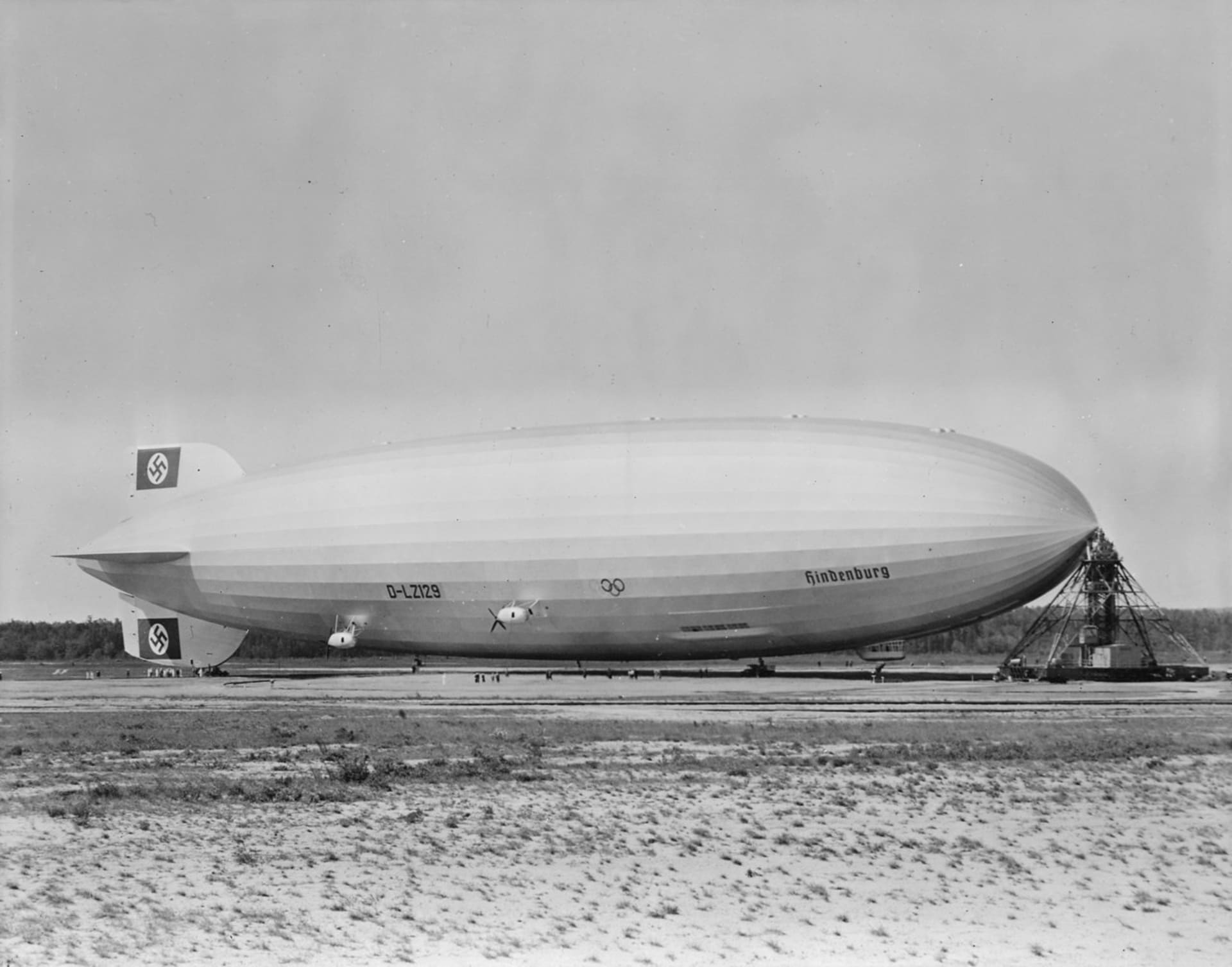 Zaparkovaný Hindenburg