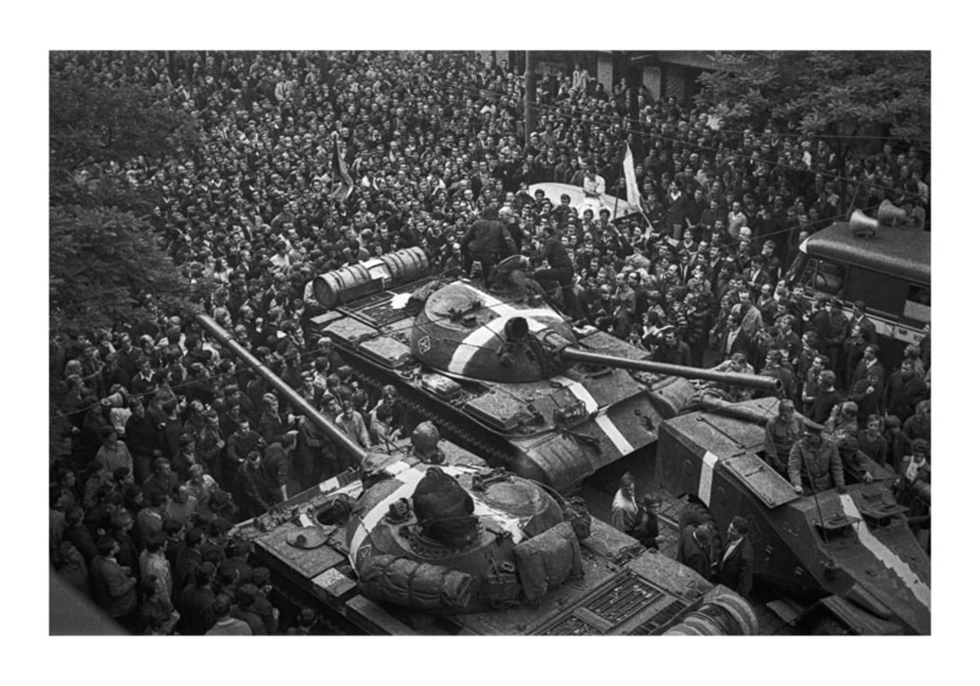 Okupační tanky v srpnu 1968