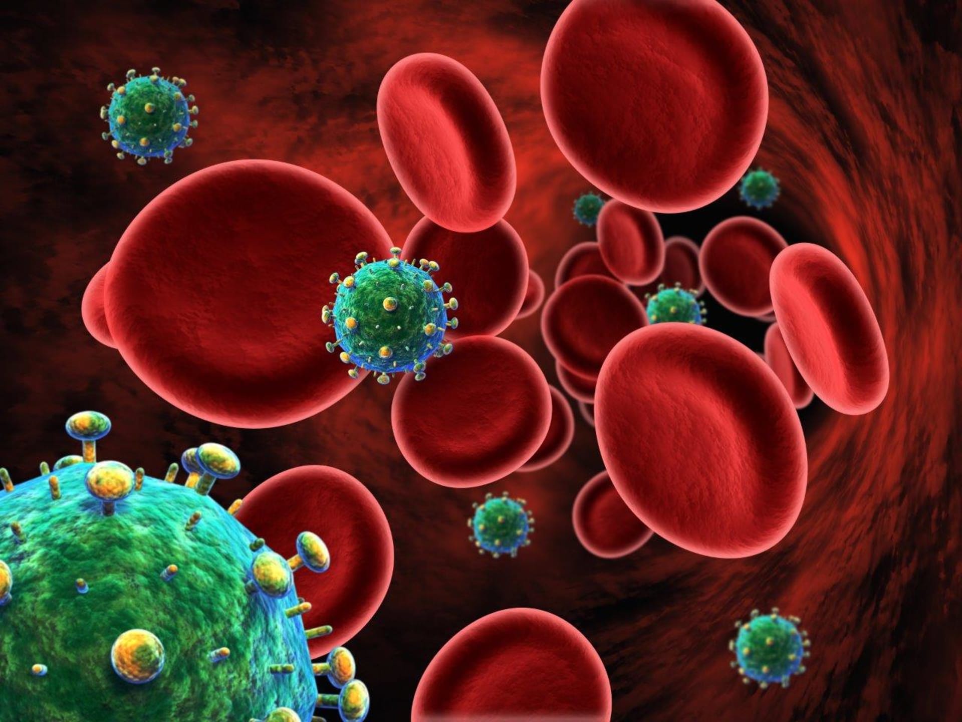 Virus HIV napadá buňky